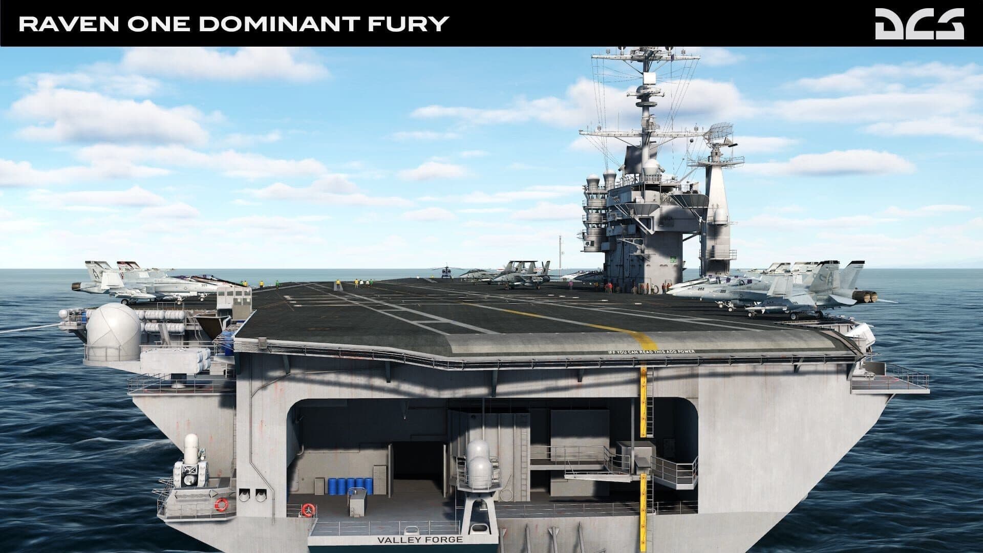 DCS World: F/A-18C Raven One: Dominant Fury Campaign by Baltic Dragon screenshot 12