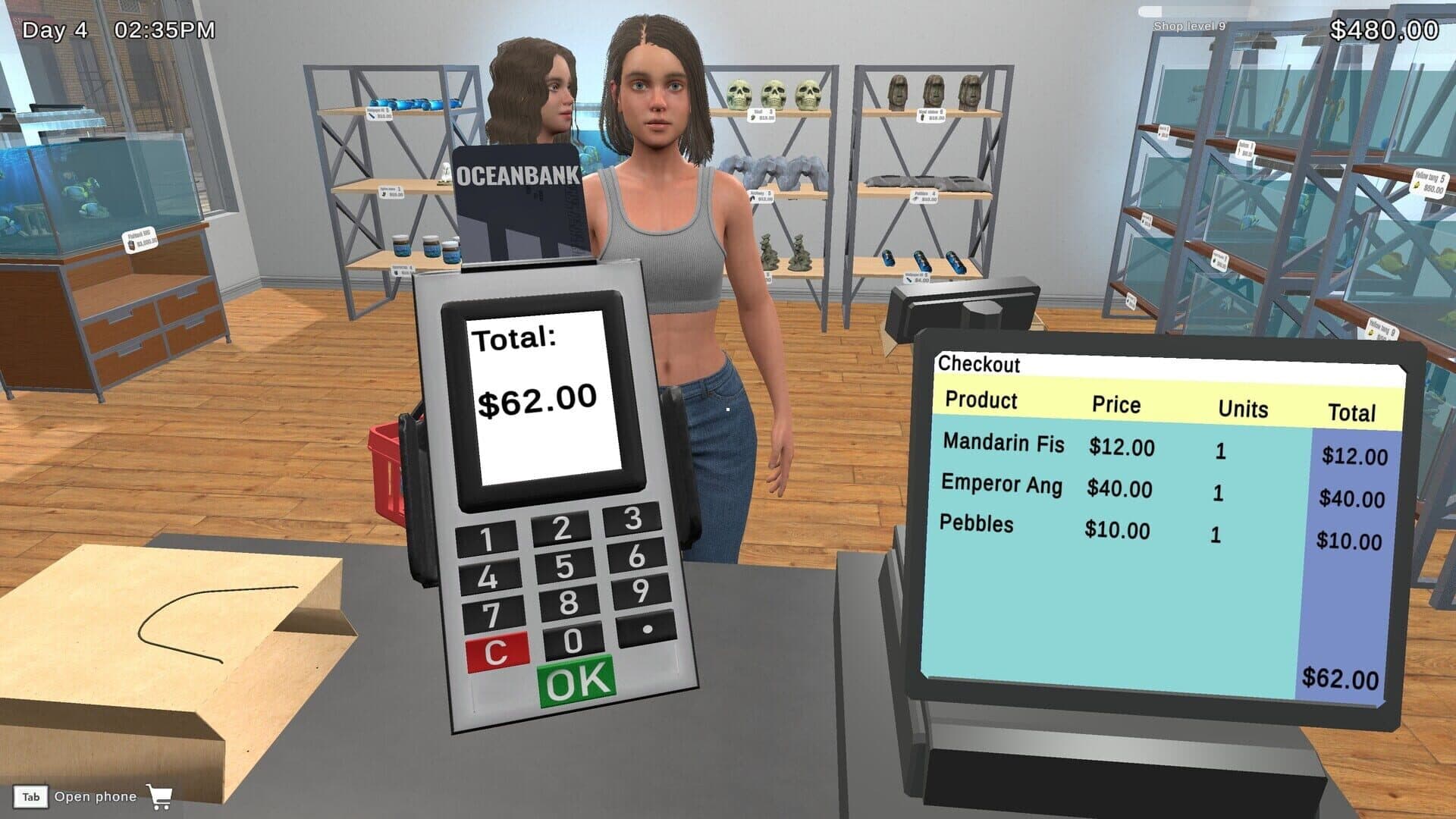 Fish Shop Simulator screenshot 4
