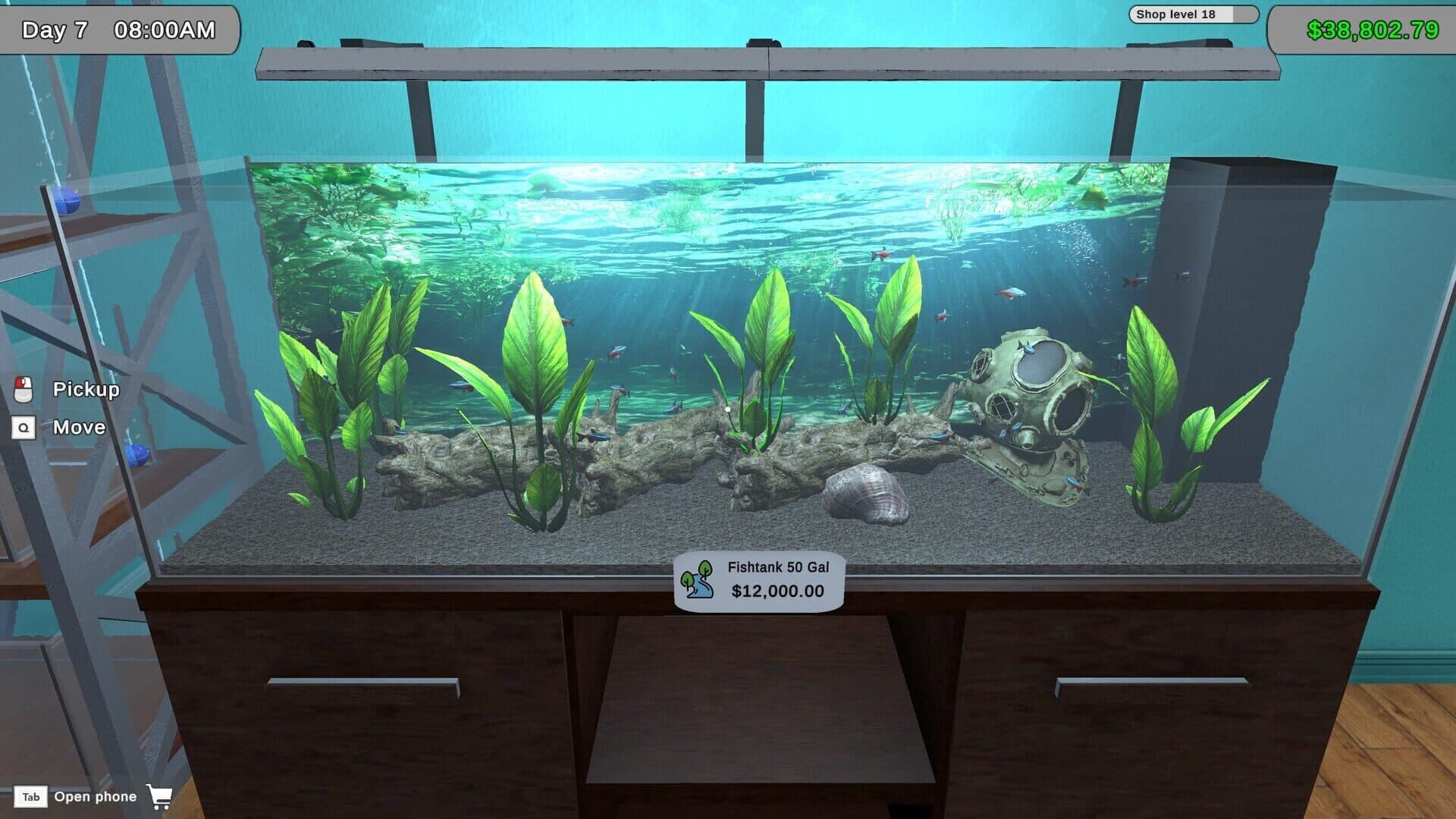 Fish Shop Simulator screenshot 1