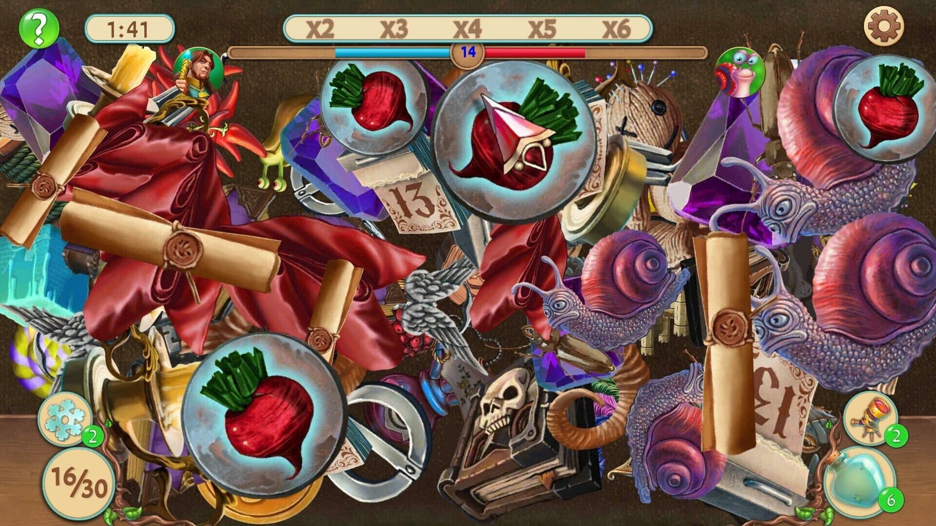 Spellchanted 2D Hidden Object Puzzle Adveture Tile-Matching screenshot 9