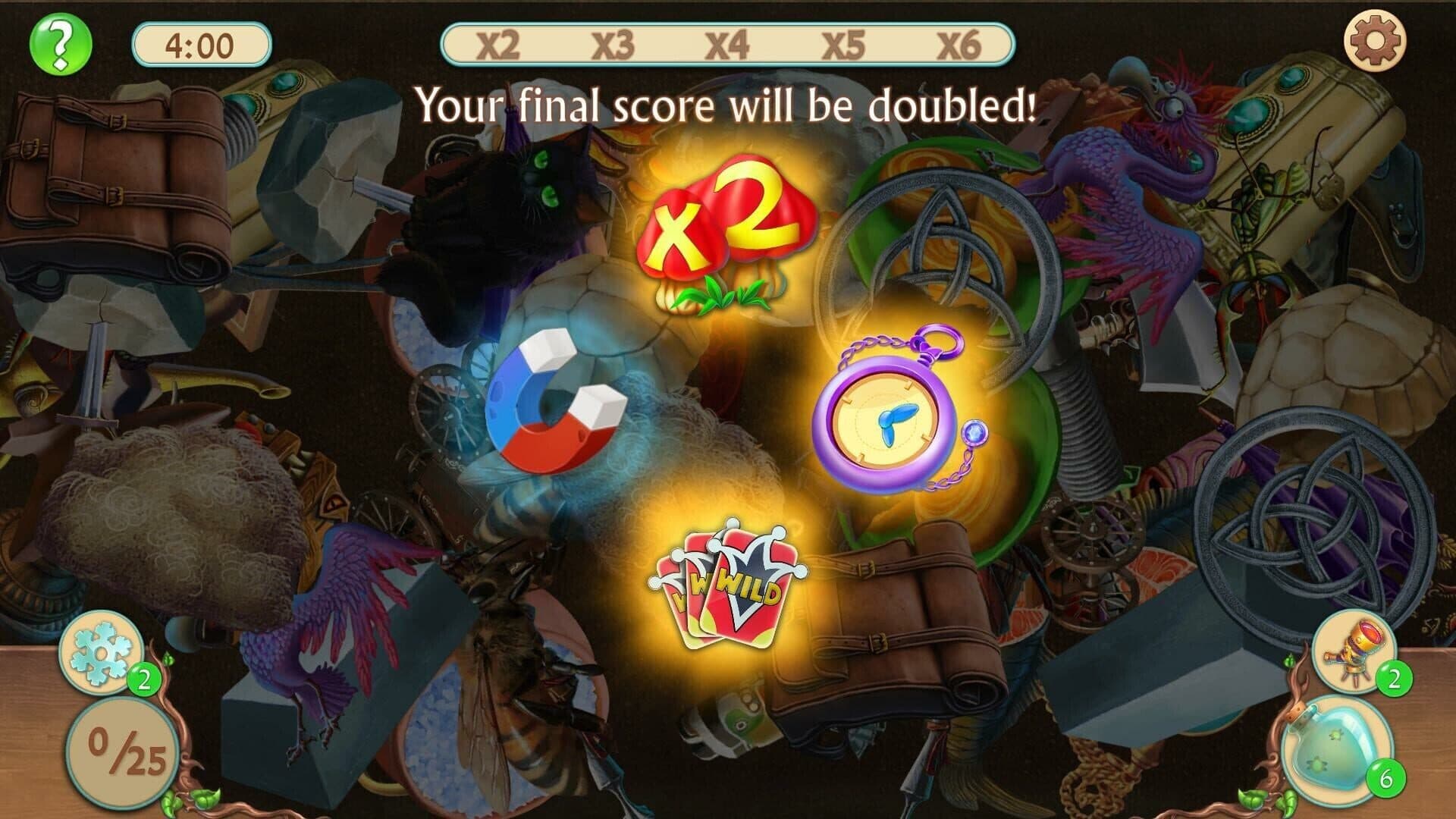Spellchanted 2D Hidden Object Puzzle Adveture Tile-Matching screenshot 10