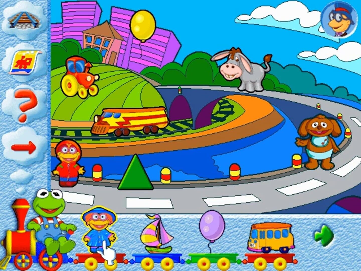 Muppet Babies: Toyland Train screenshot 1