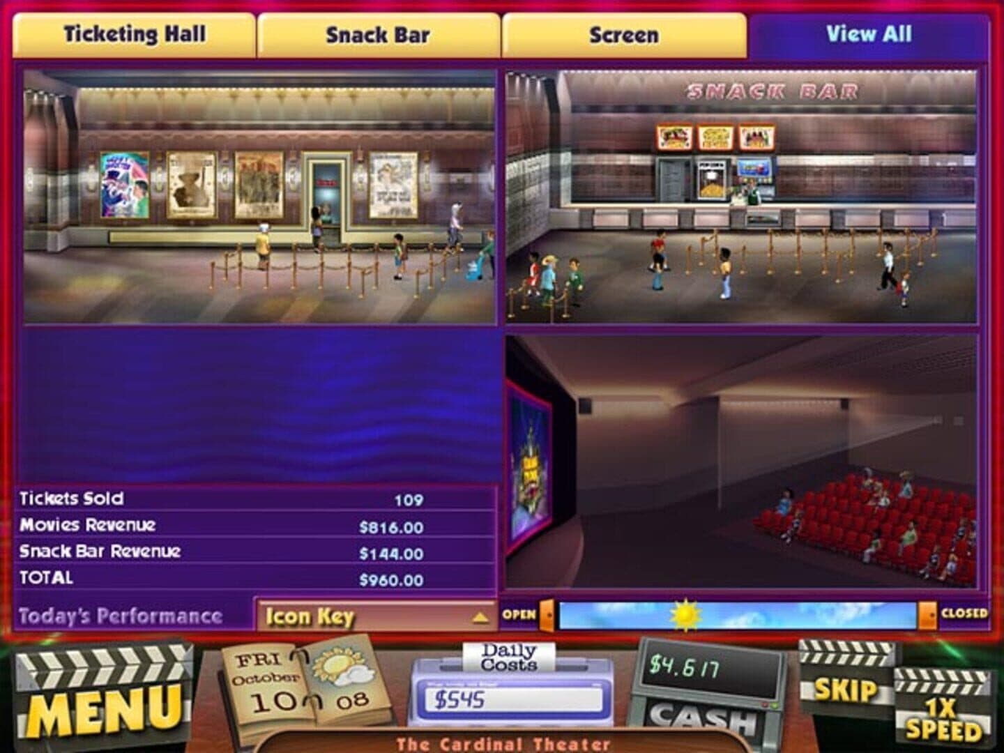 Cinema Tycoon 2: Movie Mania screenshot 1