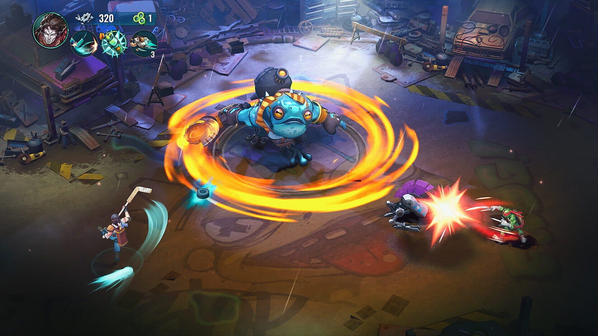 Teenage Mutant Ninja Turtles: Splintered Fate - Casey Jones & the Junkyard Jam screenshot 1