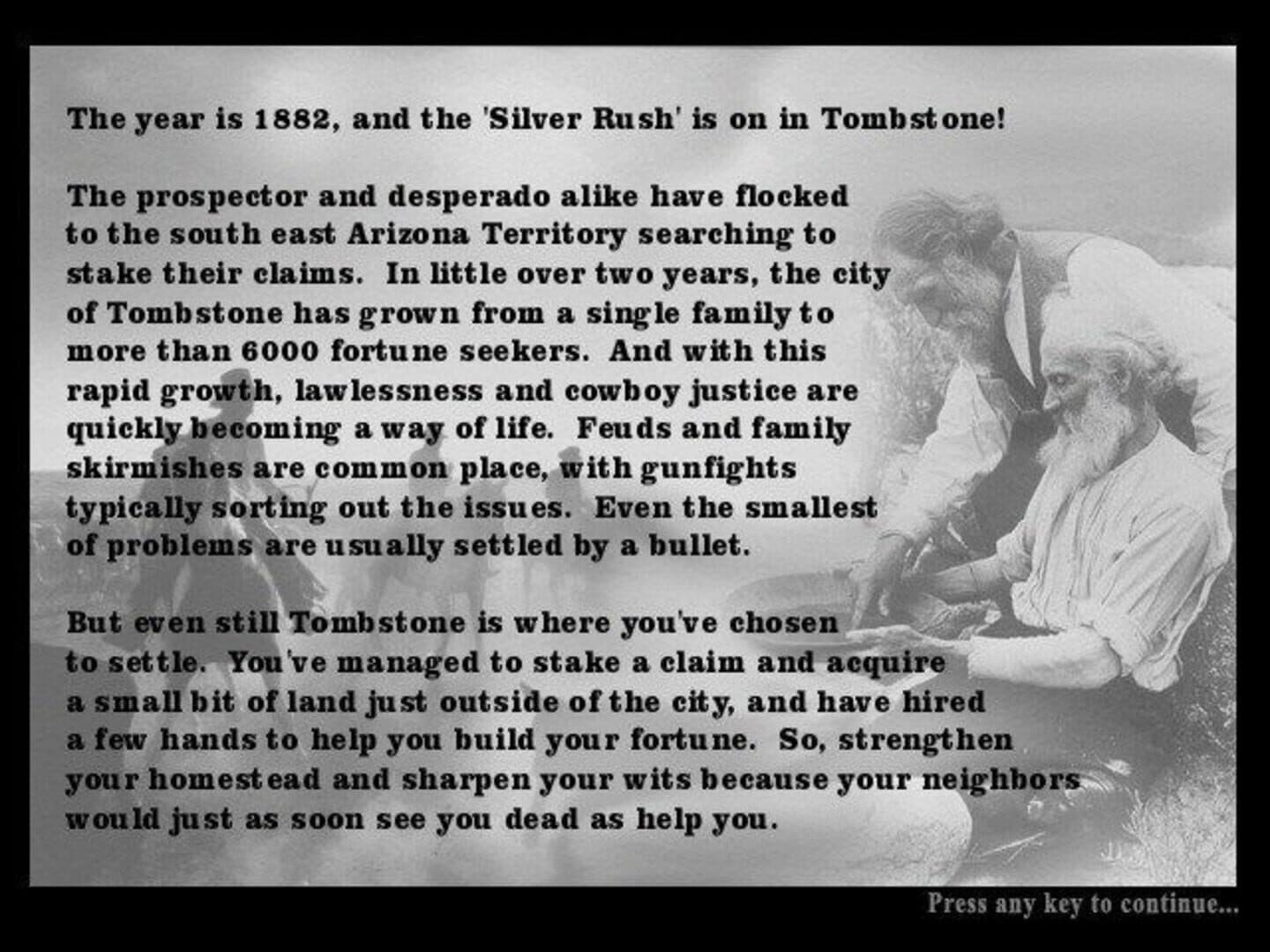 Tombstone 1882 screenshot 7