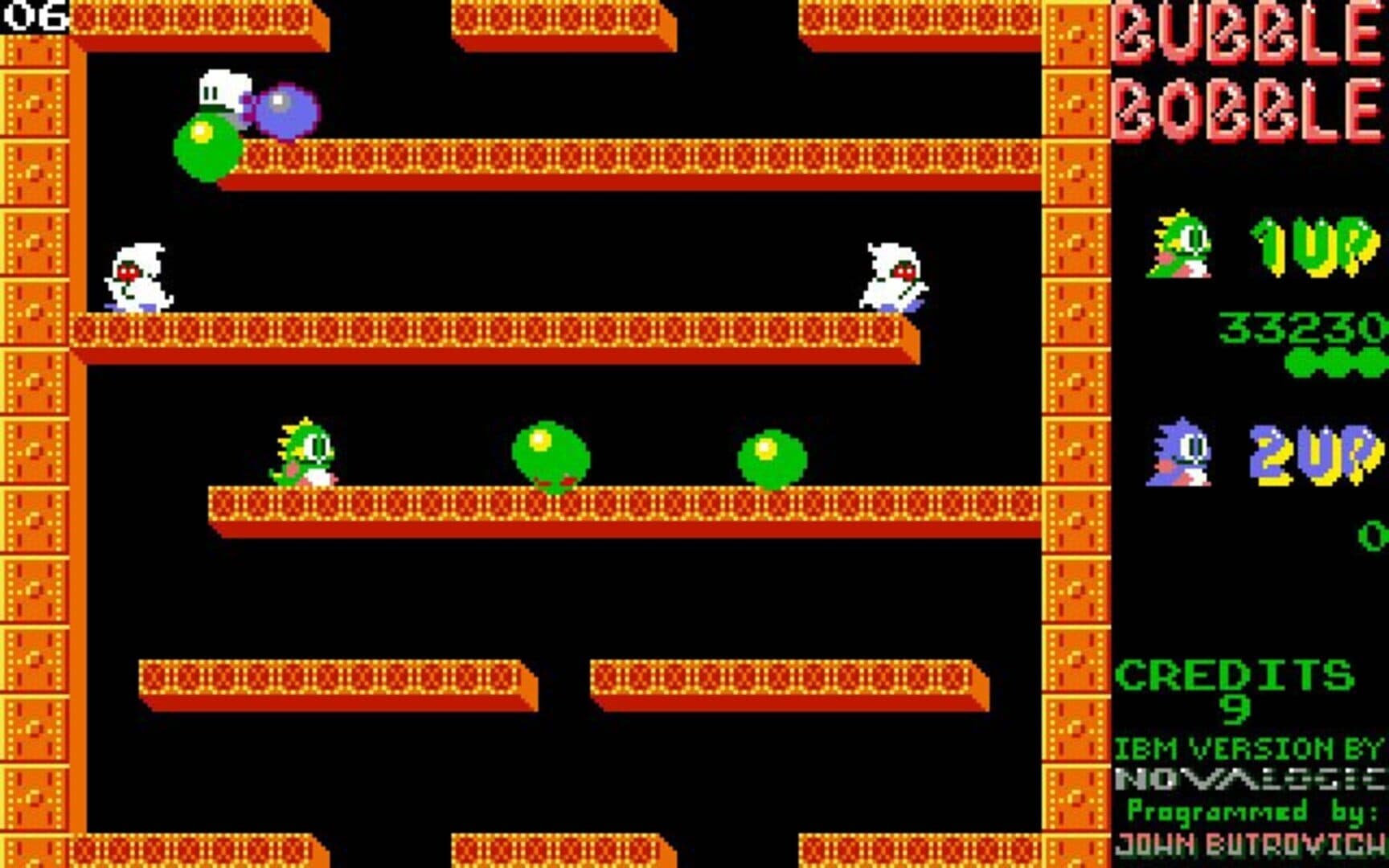 Bubble Bobble screenshot 1