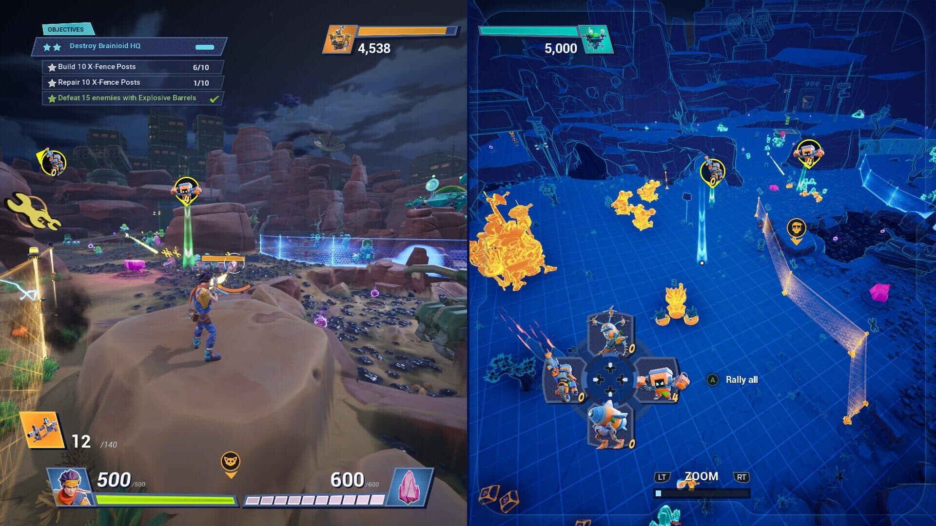 Chip ‘n Clawz vs. The Brainioids screenshot 8