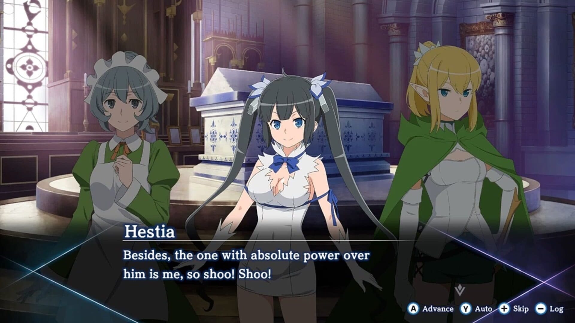 Is It Wrong to Try to Pick Up Girls in a Dungeon? Familia Myth: Fulland of Water and Light screenshot 2