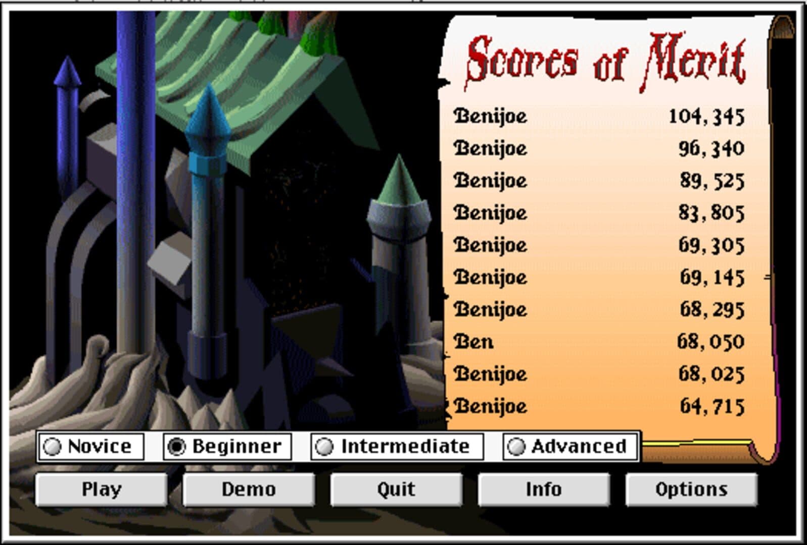 Color Dark Castle screenshot 1