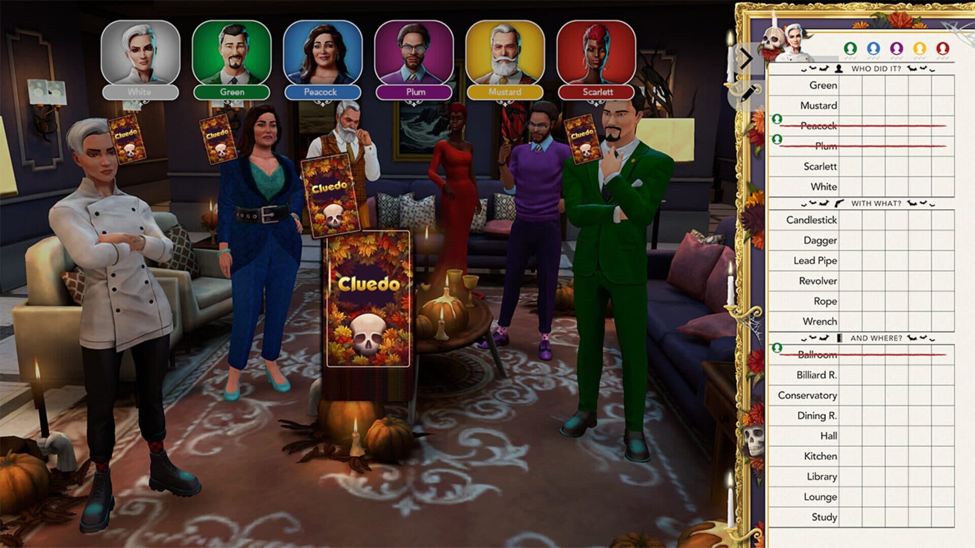 Clue/Cluedo: Halloween Records screenshot 4