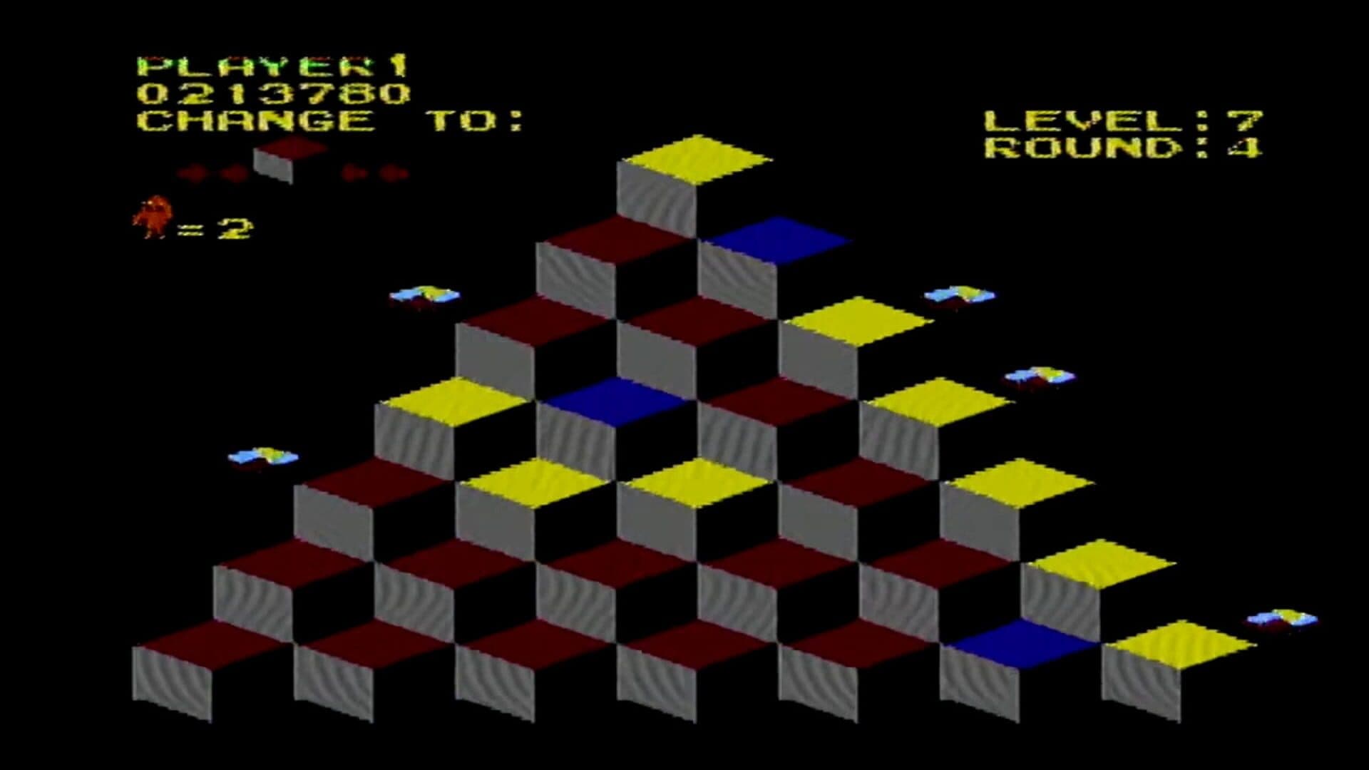 Q*Bert screenshot 2