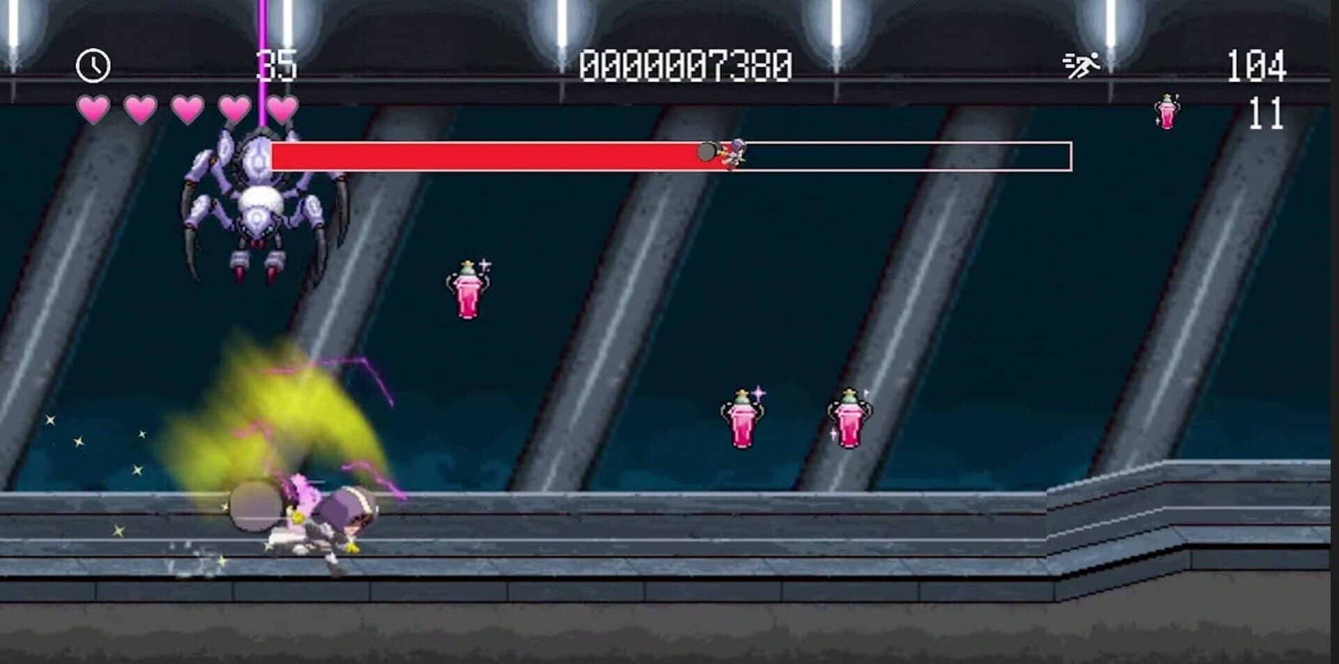 Guild no Uketsukejou desu ga, Yoko-scroll game ni natta no de Boss wo solo toubatsu shiyou to omoimasu. screenshot 1