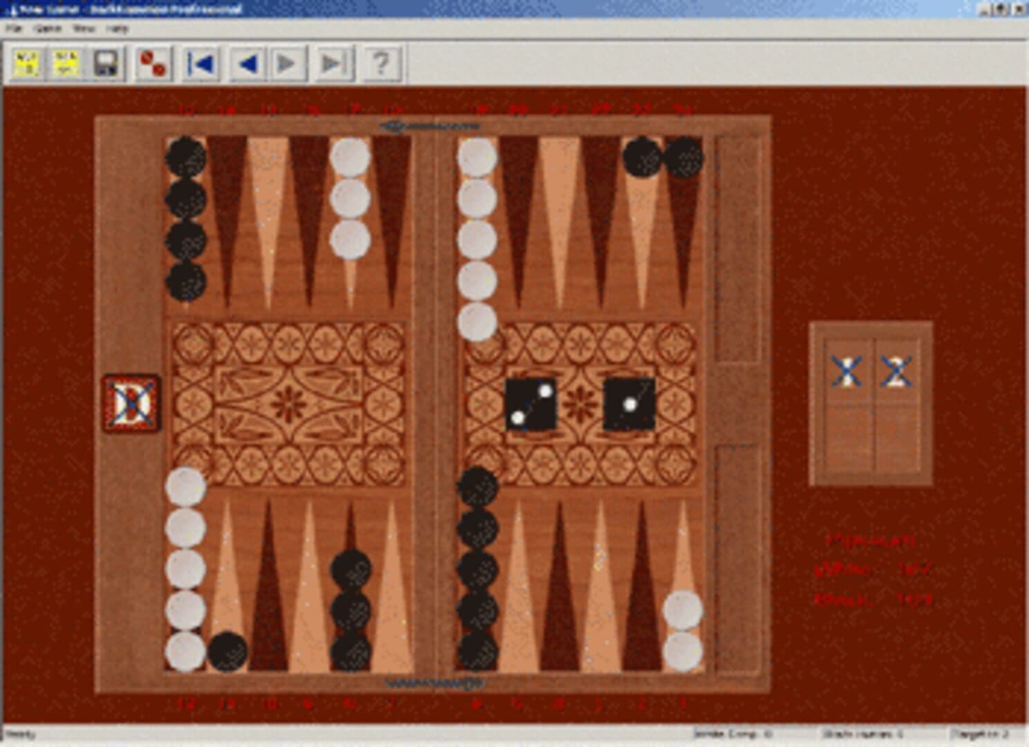 Backgammon Professional screenshot 1