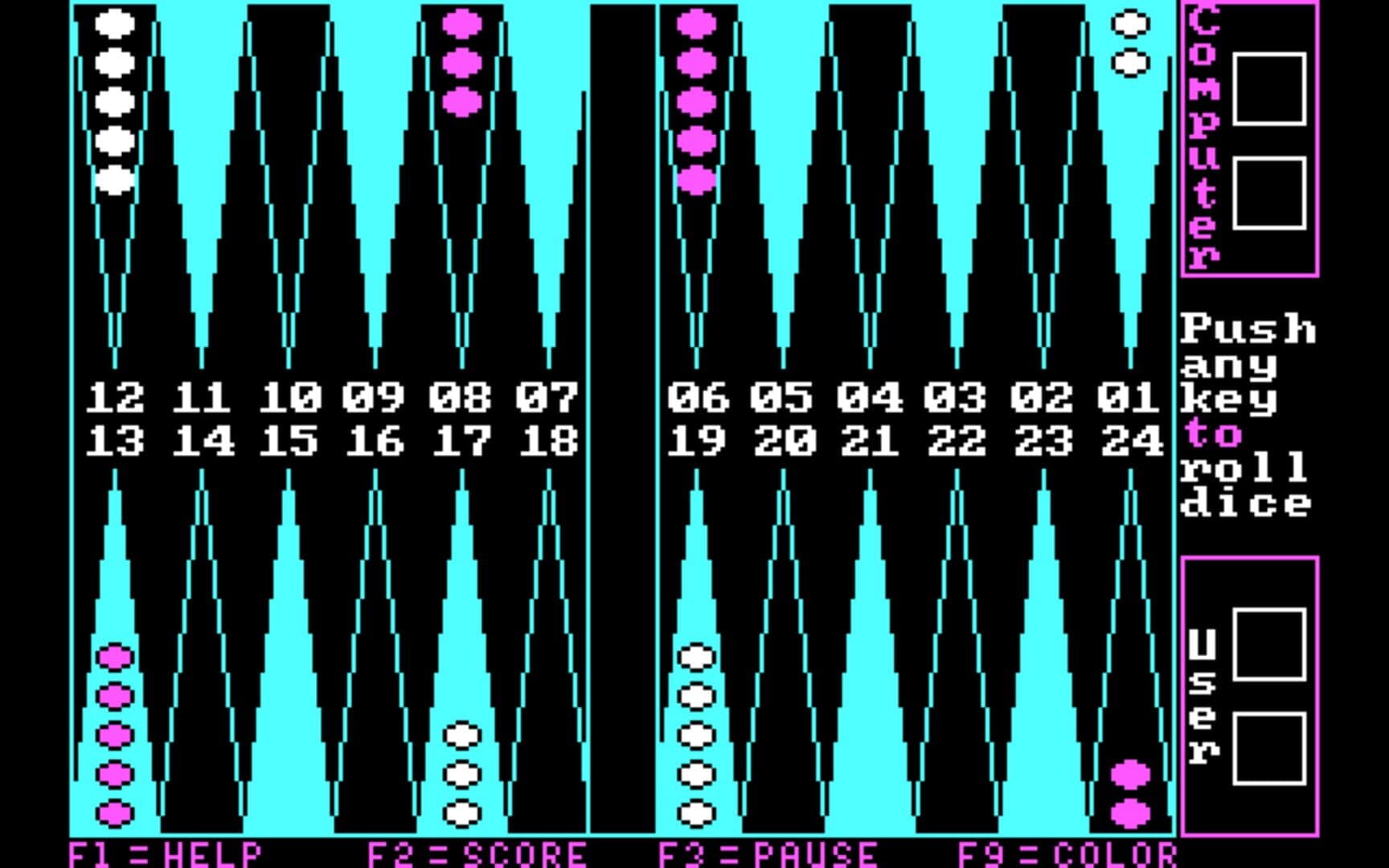 Backgammon screenshot 2