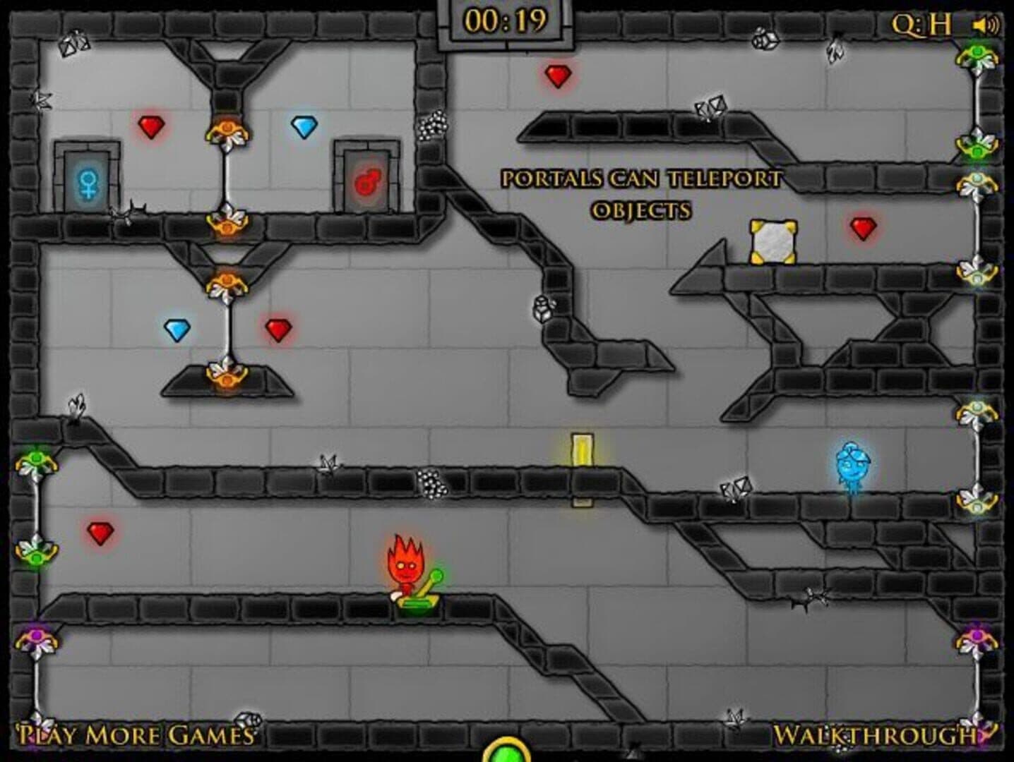 Fireboy and Watergirl 4: In The Crystal Temple screenshot 1