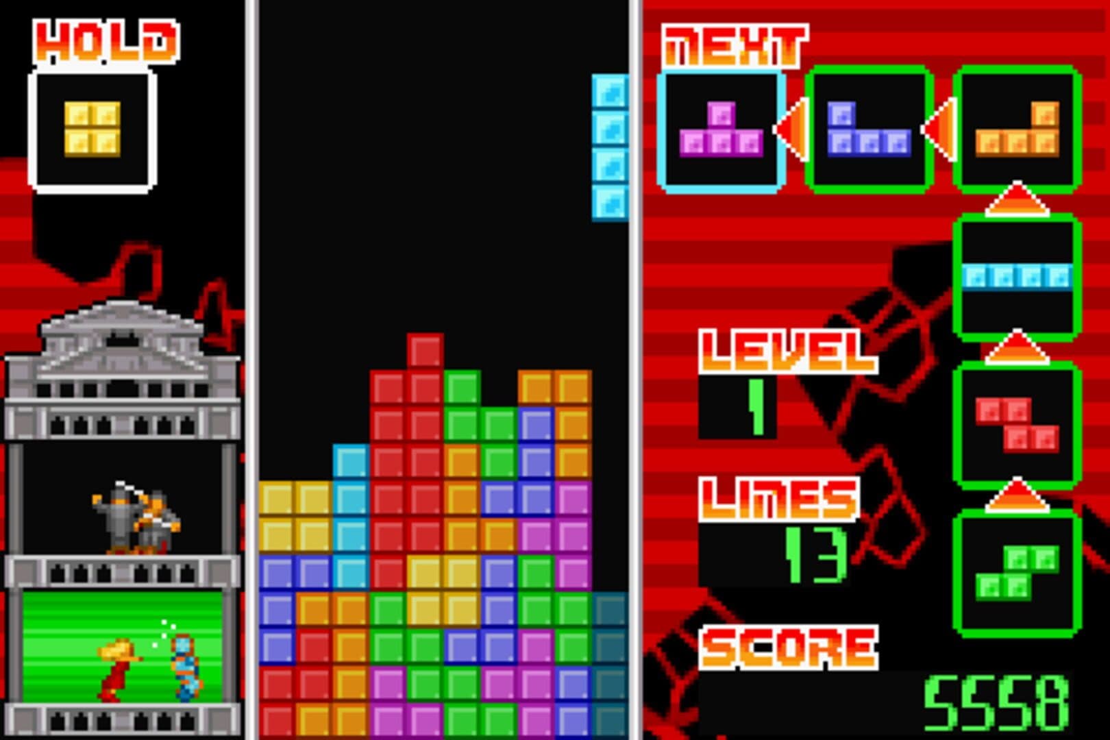 Minna no Soft Series: Tetris Advance screenshot 2
