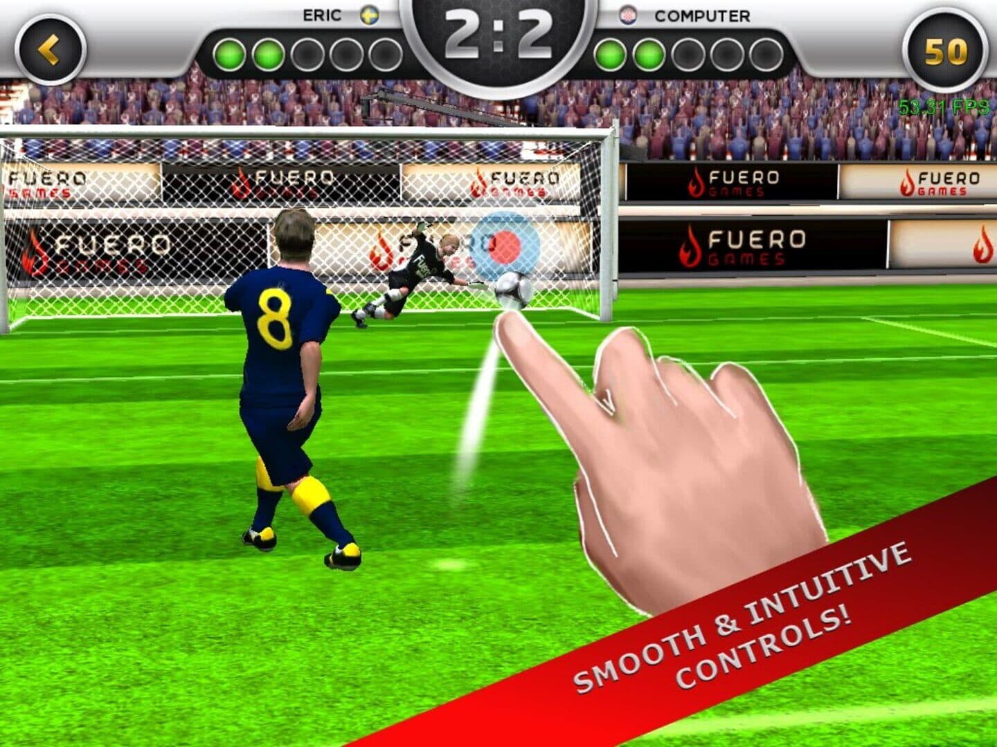 EuroGoal 2012 screenshot 5