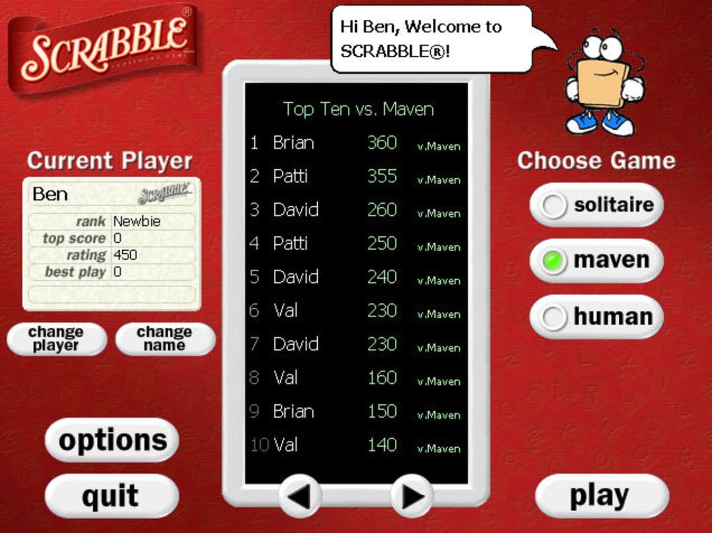Scrabble screenshot 5