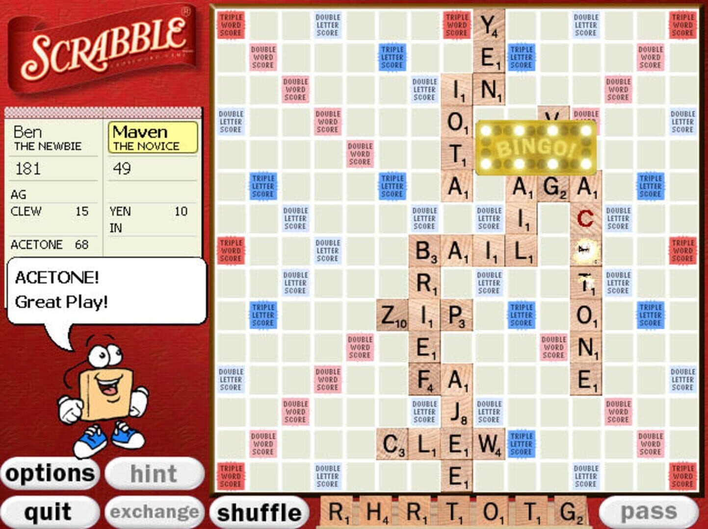 Scrabble screenshot 4