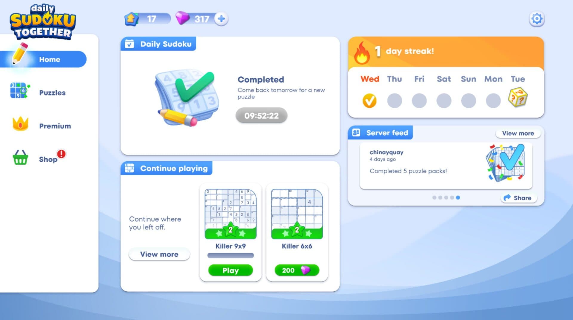 Daily Sudoku Together screenshot 1