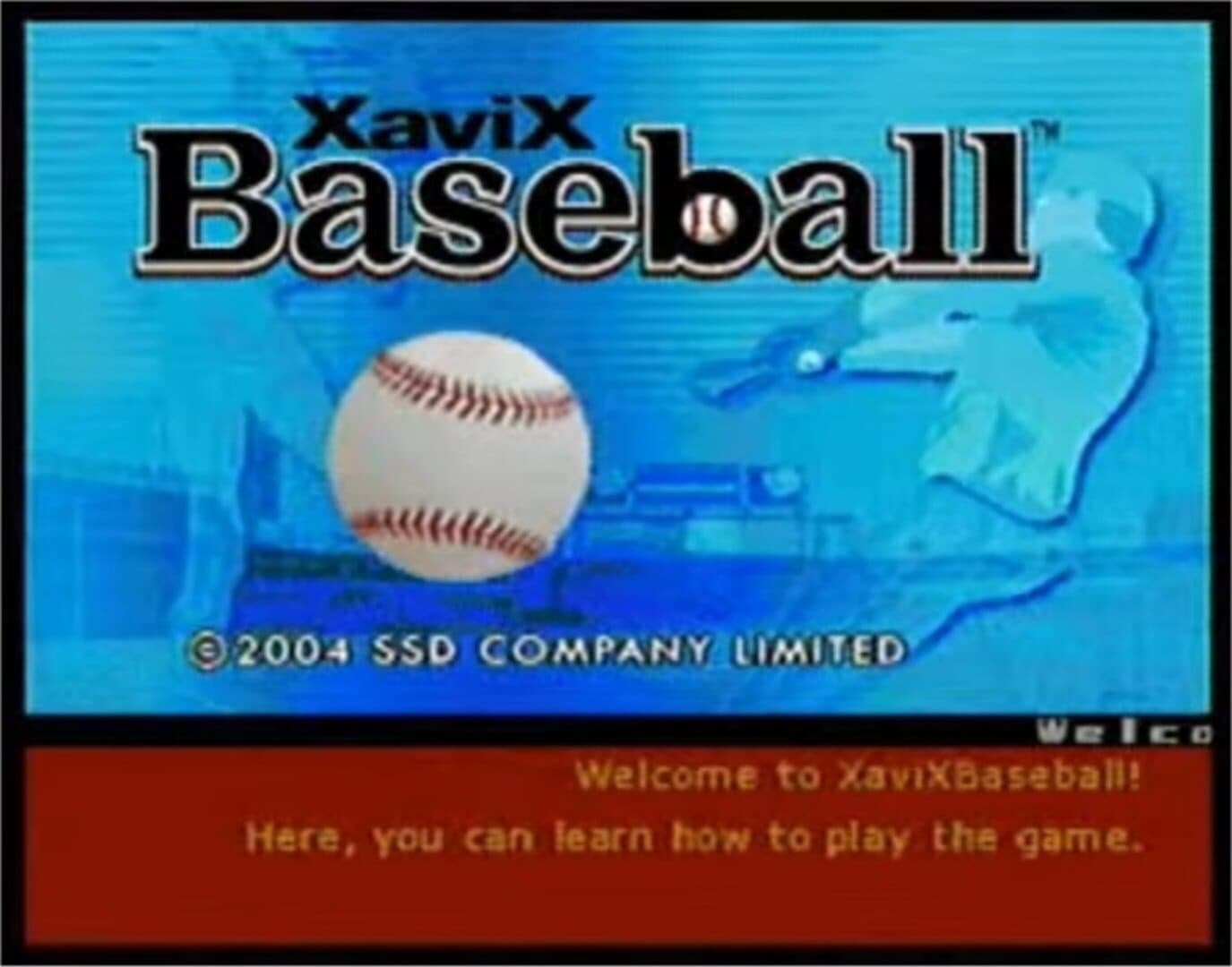 XaviX Baseball screenshot 1