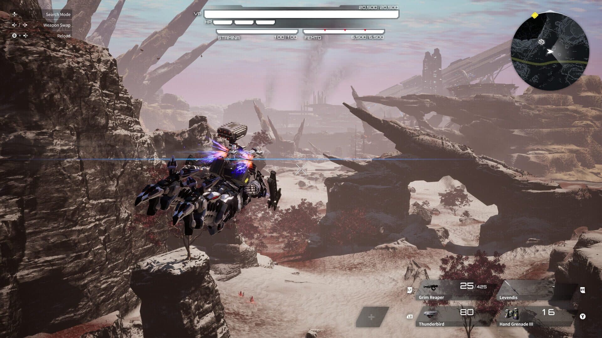 Daemon x Machina: Titanic Scion screenshot 1