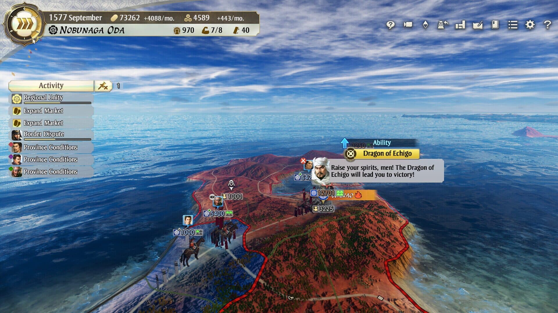 Nobunaga's Ambition: Awakening - Set of 6 Scenarios screenshot 4