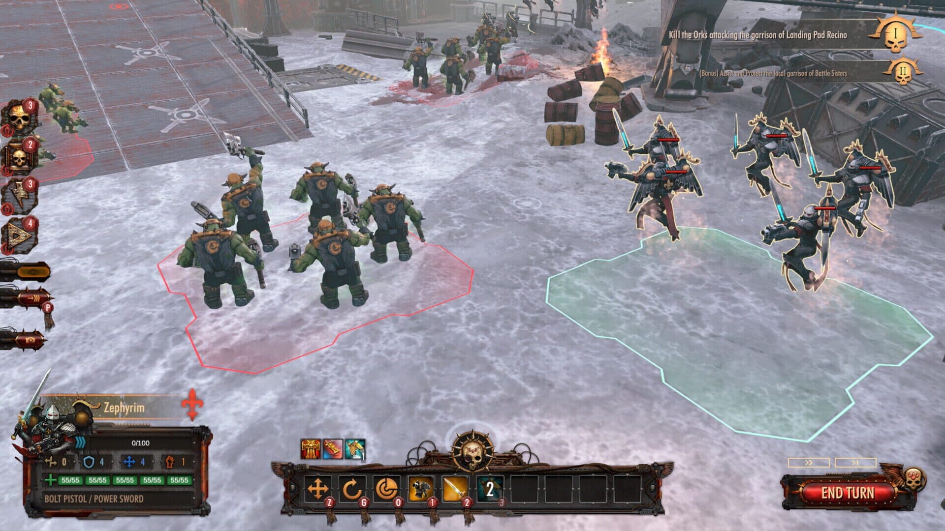 Warhammer 40,000: Battlesector – Deeds of the Fallen screenshot 8