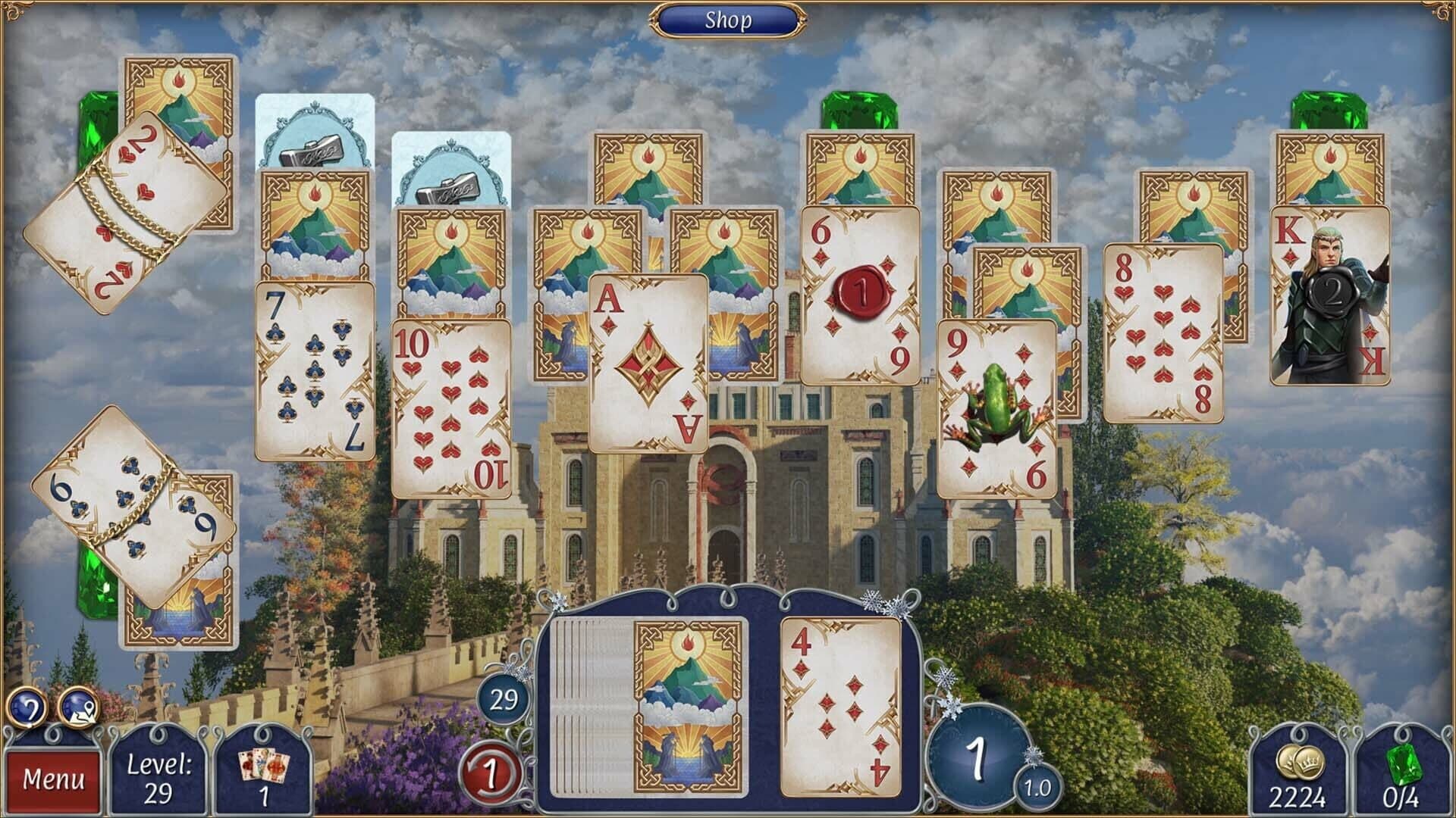 Jewel Match Solitaire Fantasy: Collector's Edition screenshot 4