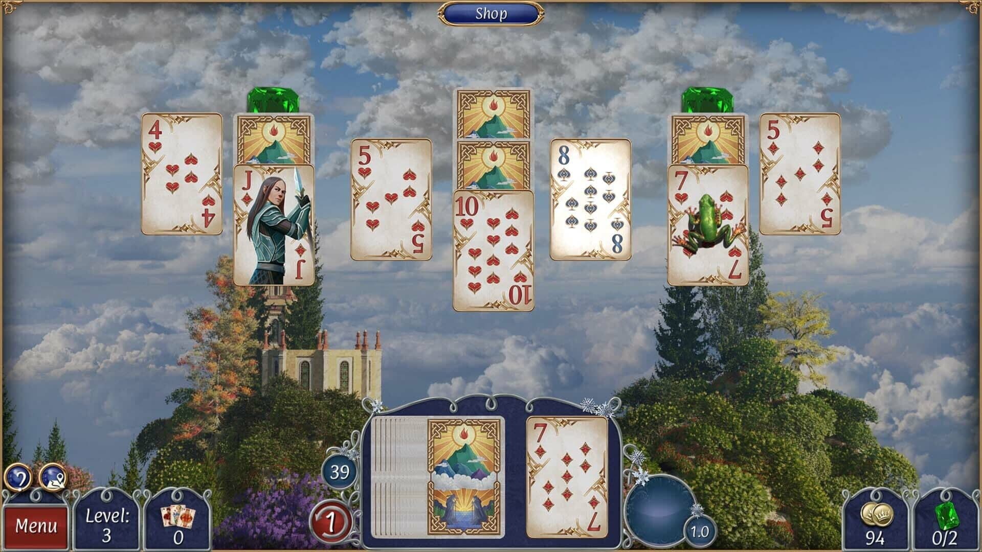 Jewel Match Solitaire Fantasy: Collector's Edition screenshot 5