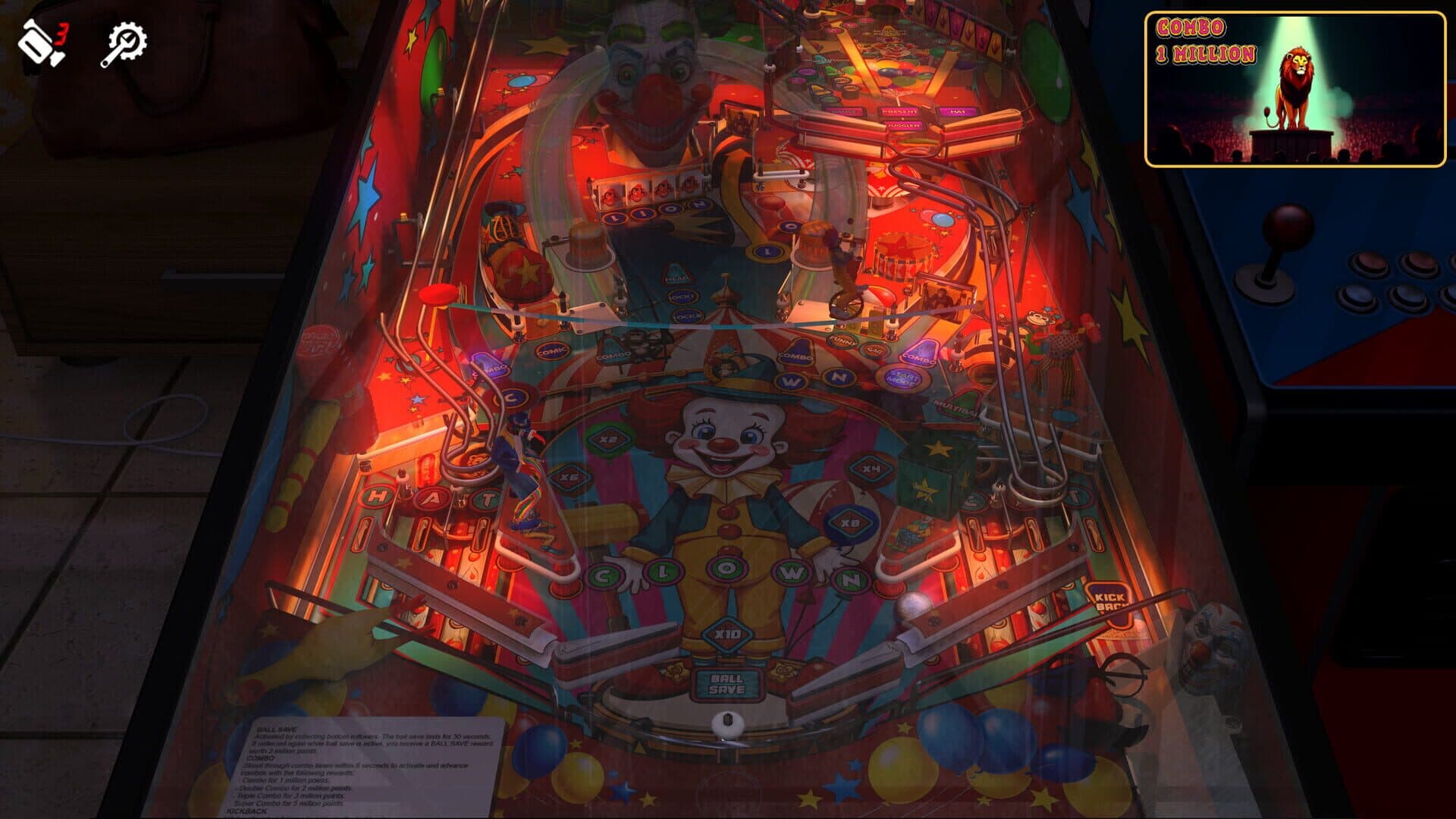 Zaccaria Pinball: Clown Deluxe Pinball Table screenshot 5