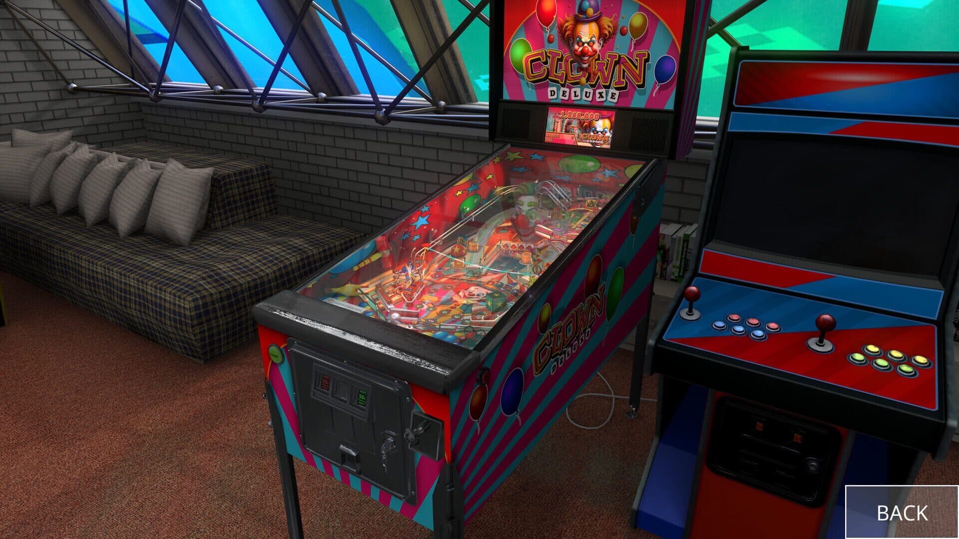 Zaccaria Pinball: Clown Deluxe Pinball Table screenshot 1