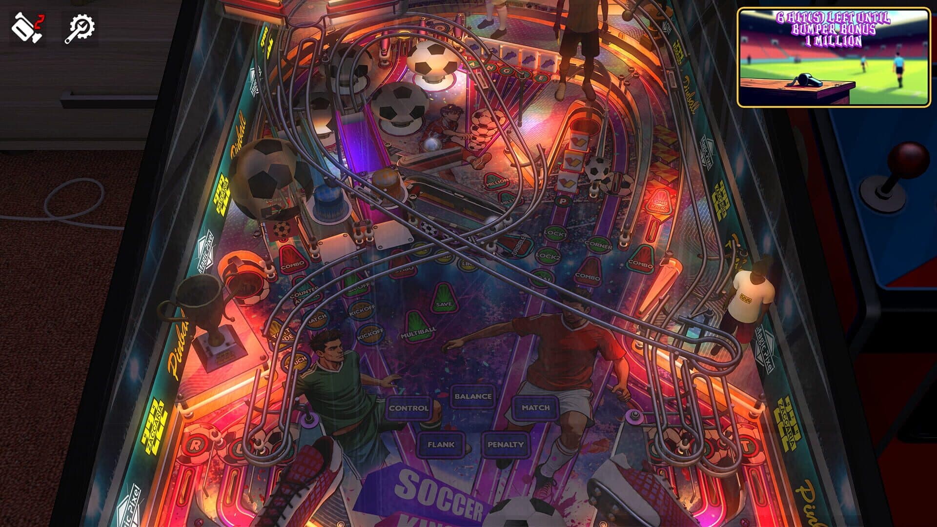 Zaccaria Pinball: Soccer Kings Deluxe Pinball Table screenshot 4