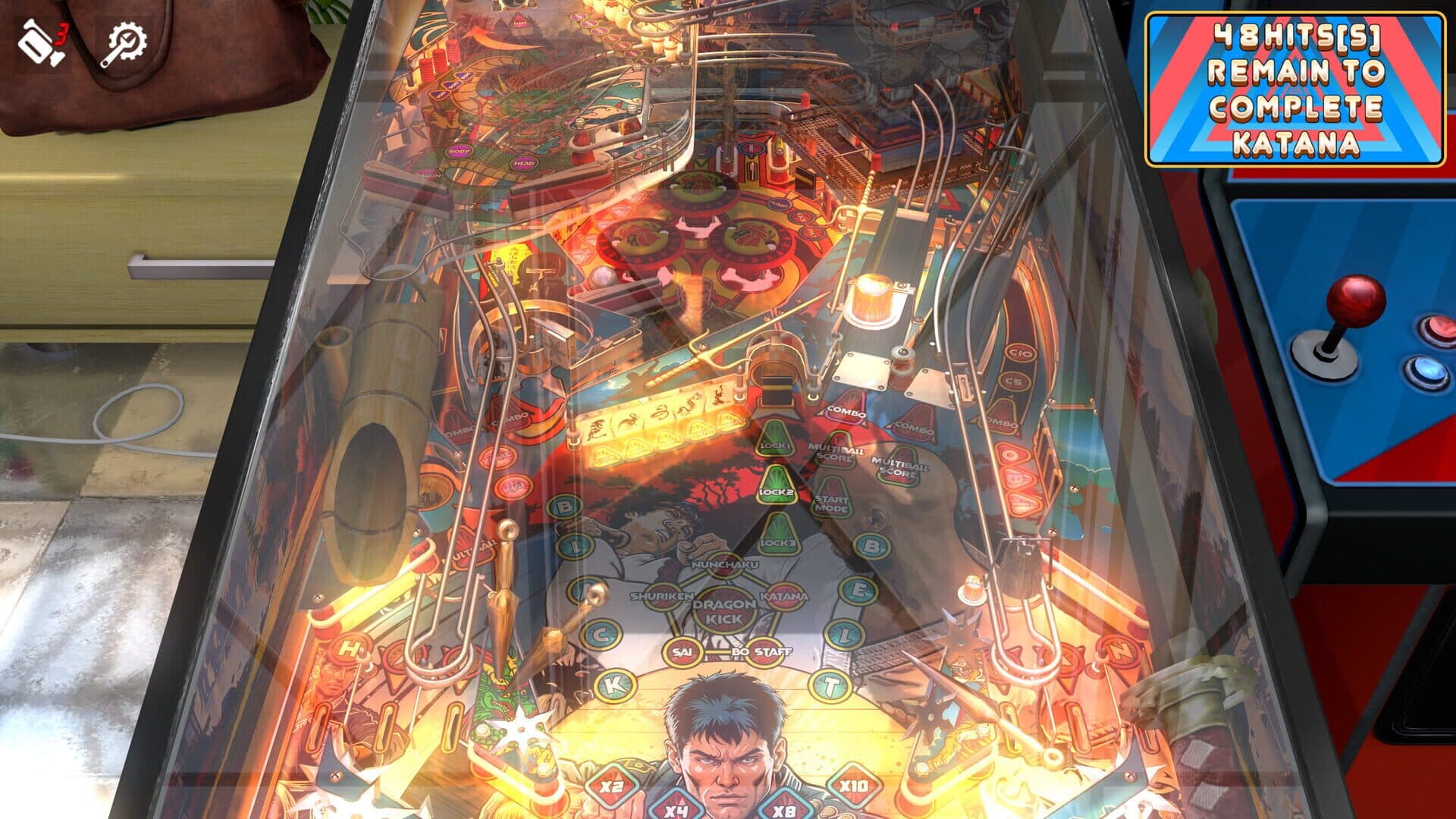 Zaccaria Pinball: Blackbelt Deluxe Pinball Table screenshot 3