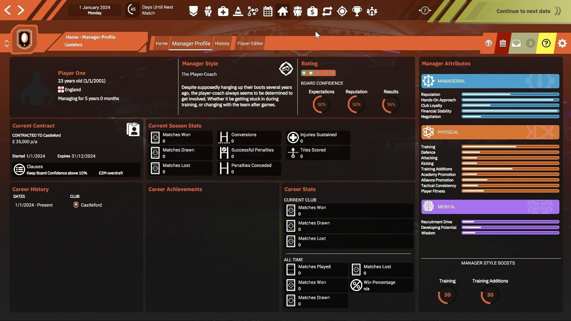 Rugby League Team Manager 4 screenshot 36