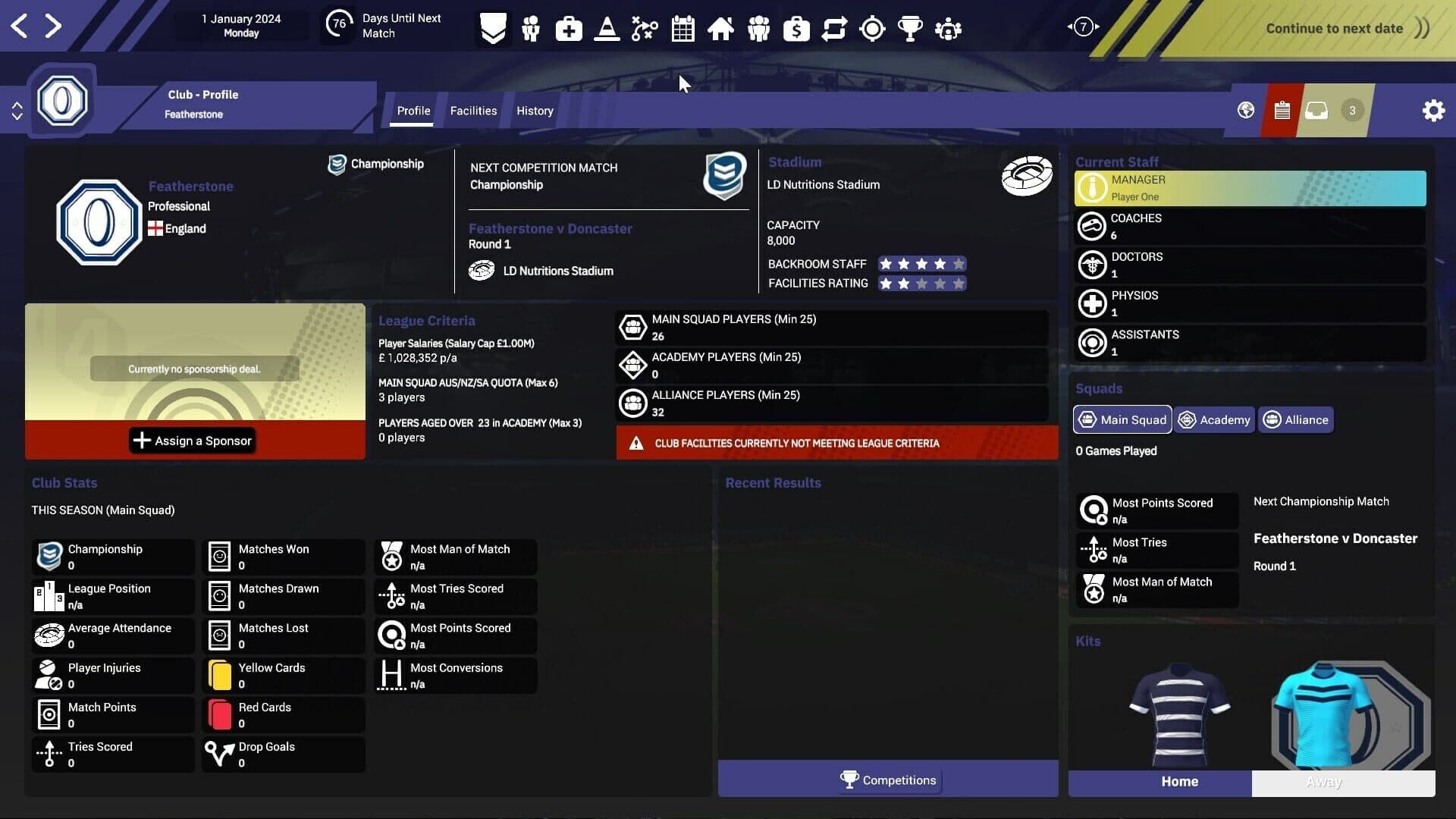 Rugby League Team Manager 4 screenshot 40