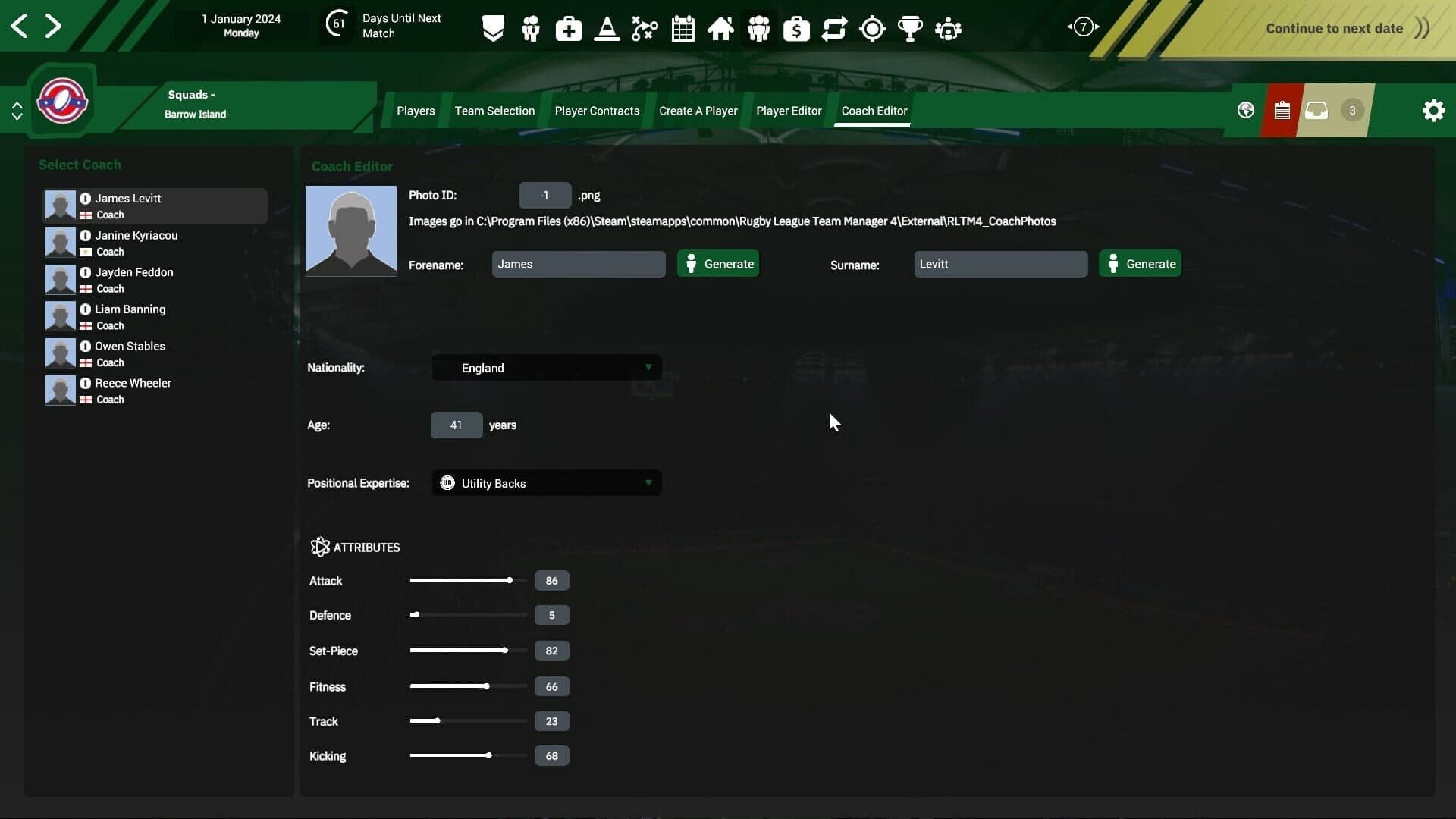 Rugby League Team Manager 4 screenshot 29