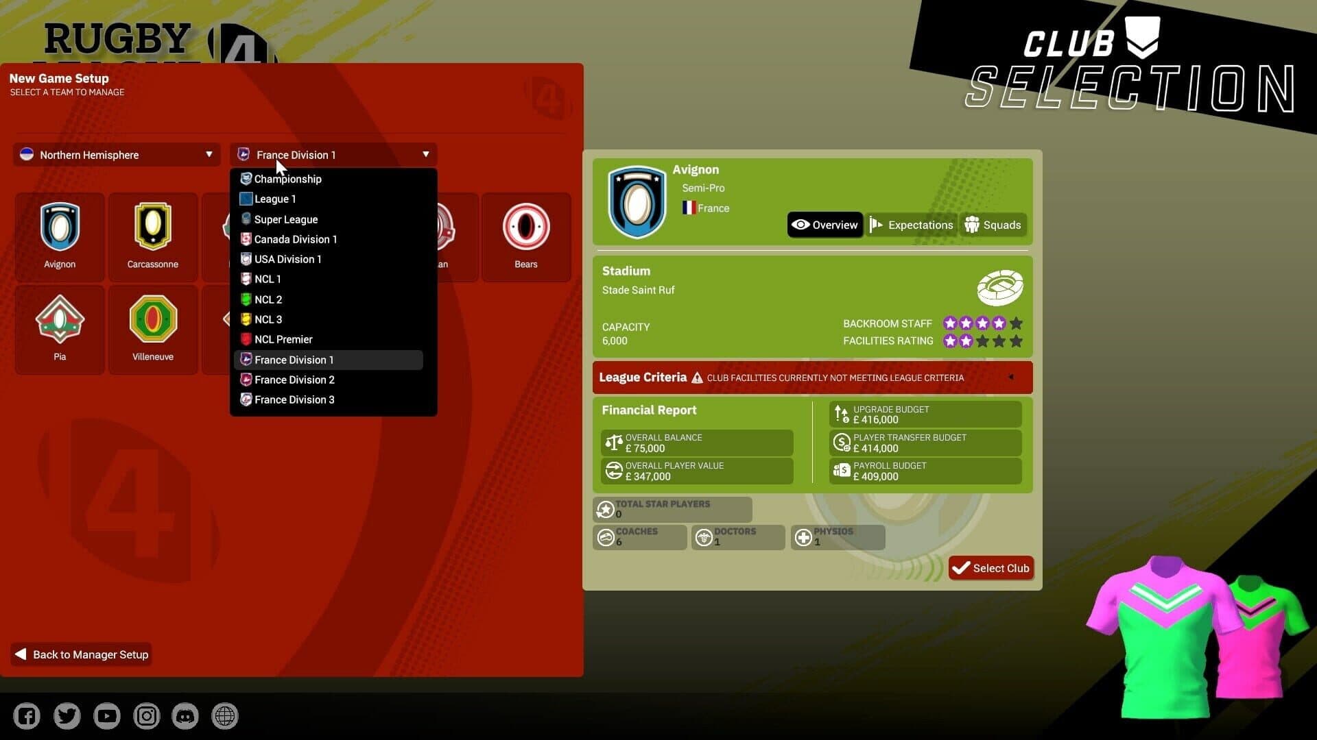 Rugby League Team Manager 4 screenshot 43