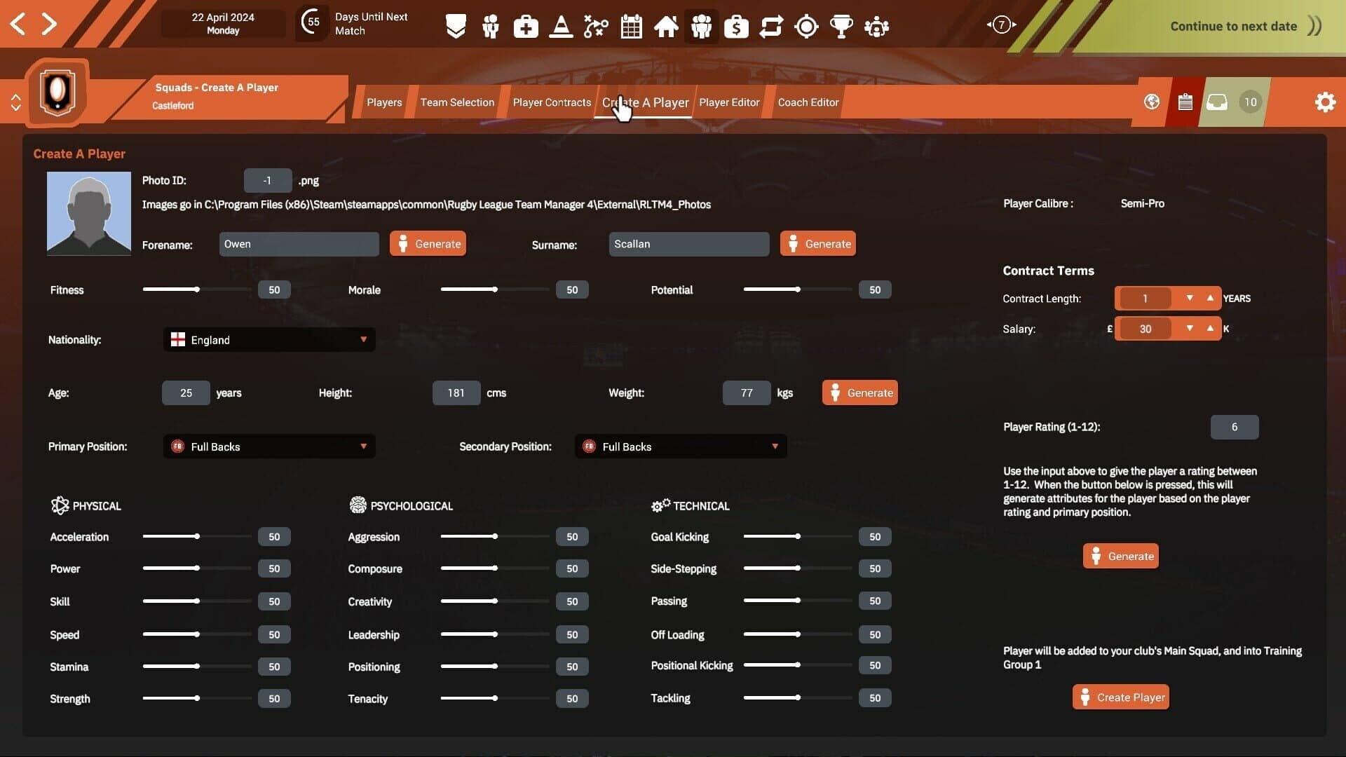 Rugby League Team Manager 4 screenshot 47