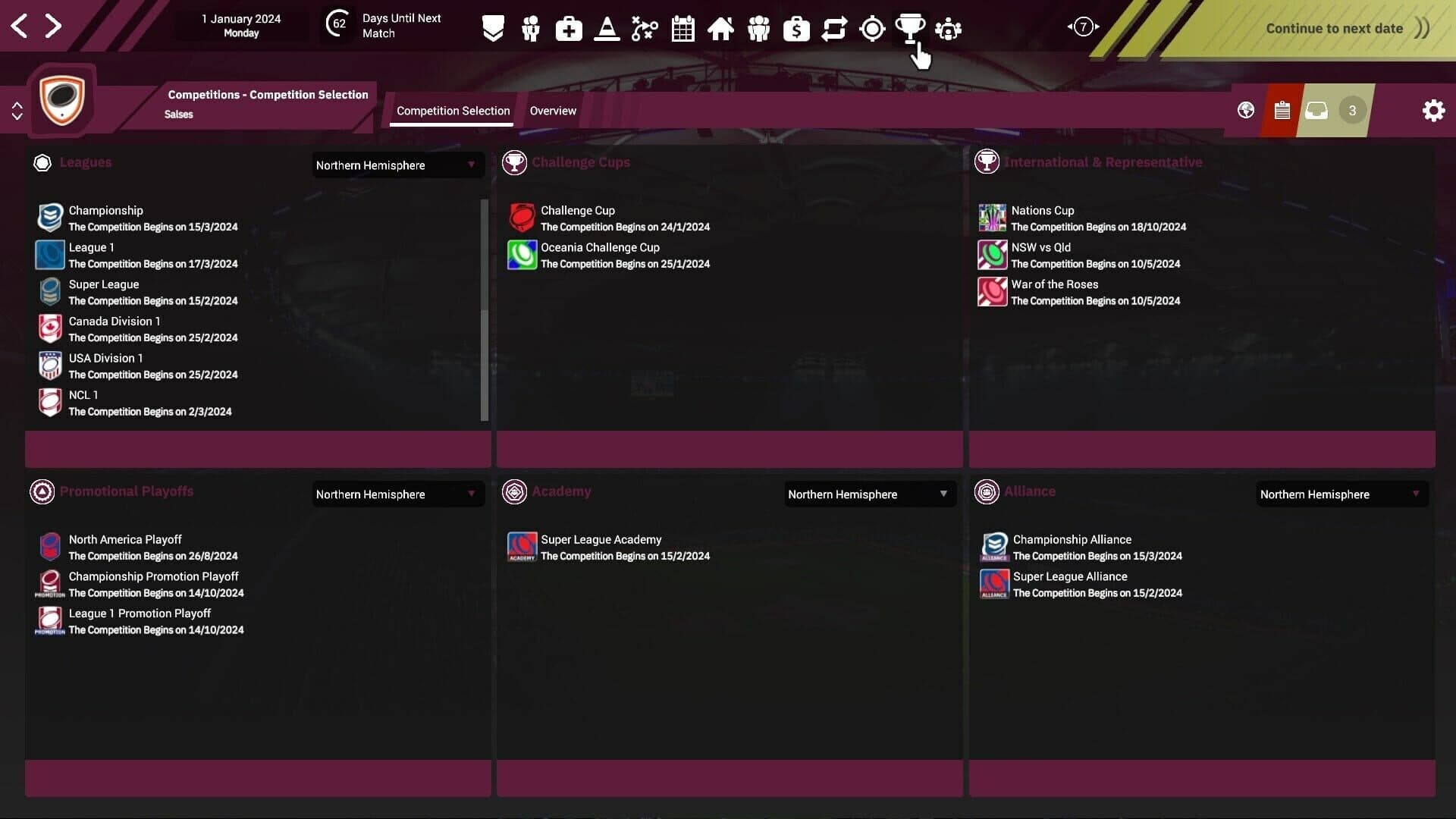 Rugby League Team Manager 4 screenshot 48