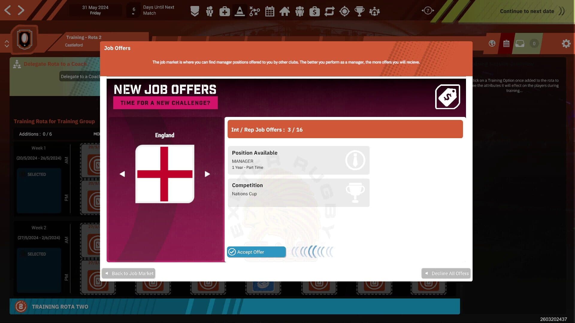 Rugby League Team Manager 4 screenshot 53