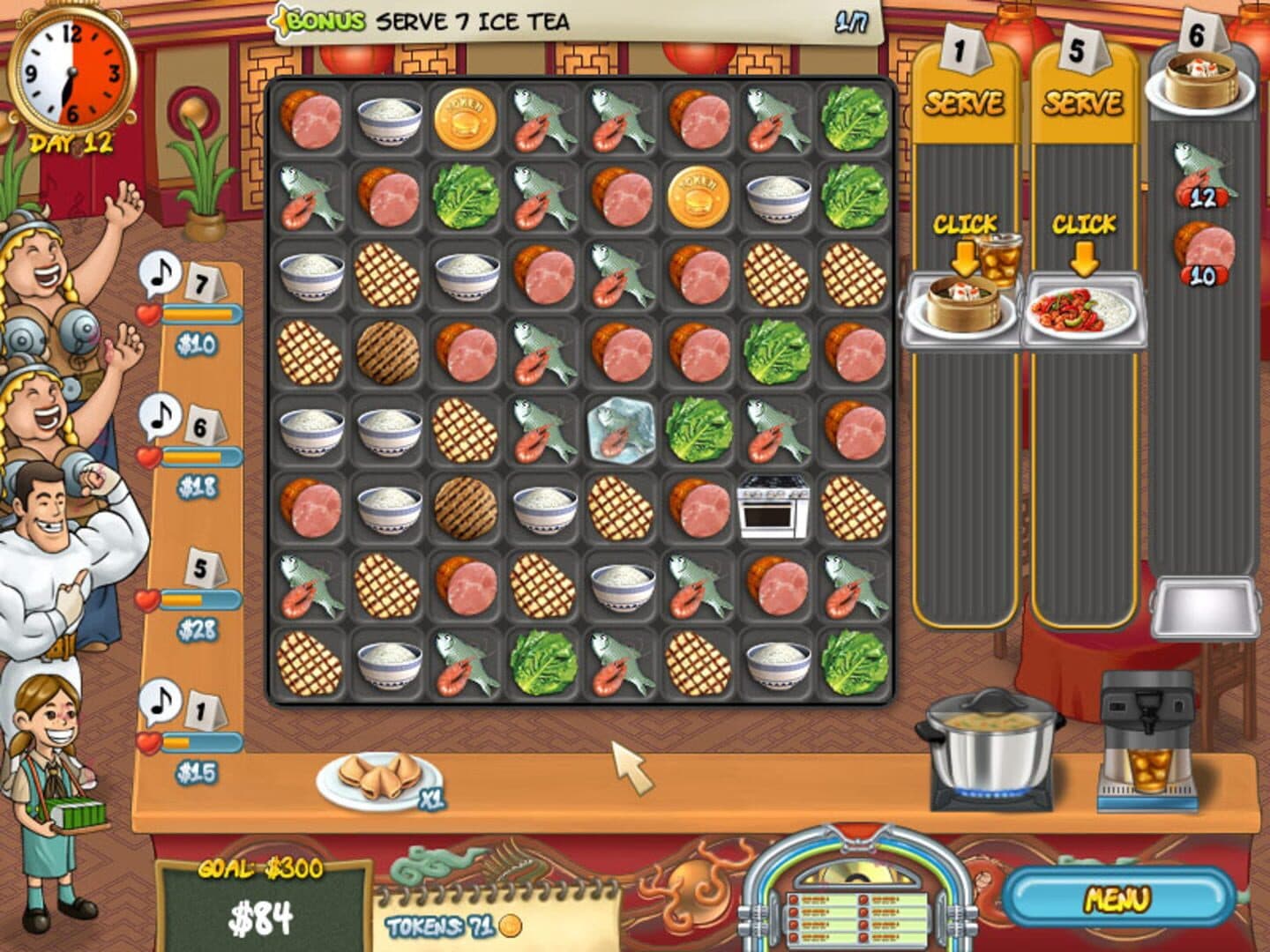 Restaurant Rush screenshot 1