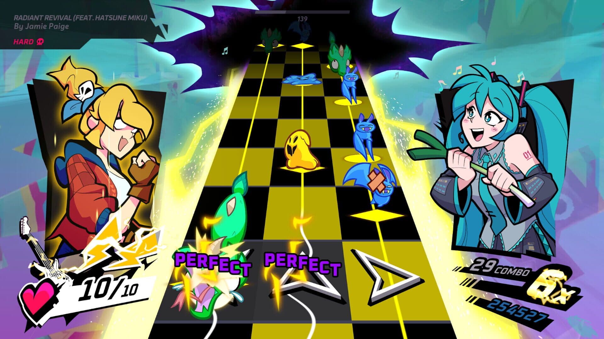 Rift of the NecroDancer: Hatsune Miku - "Radiant Revival" screenshot 2