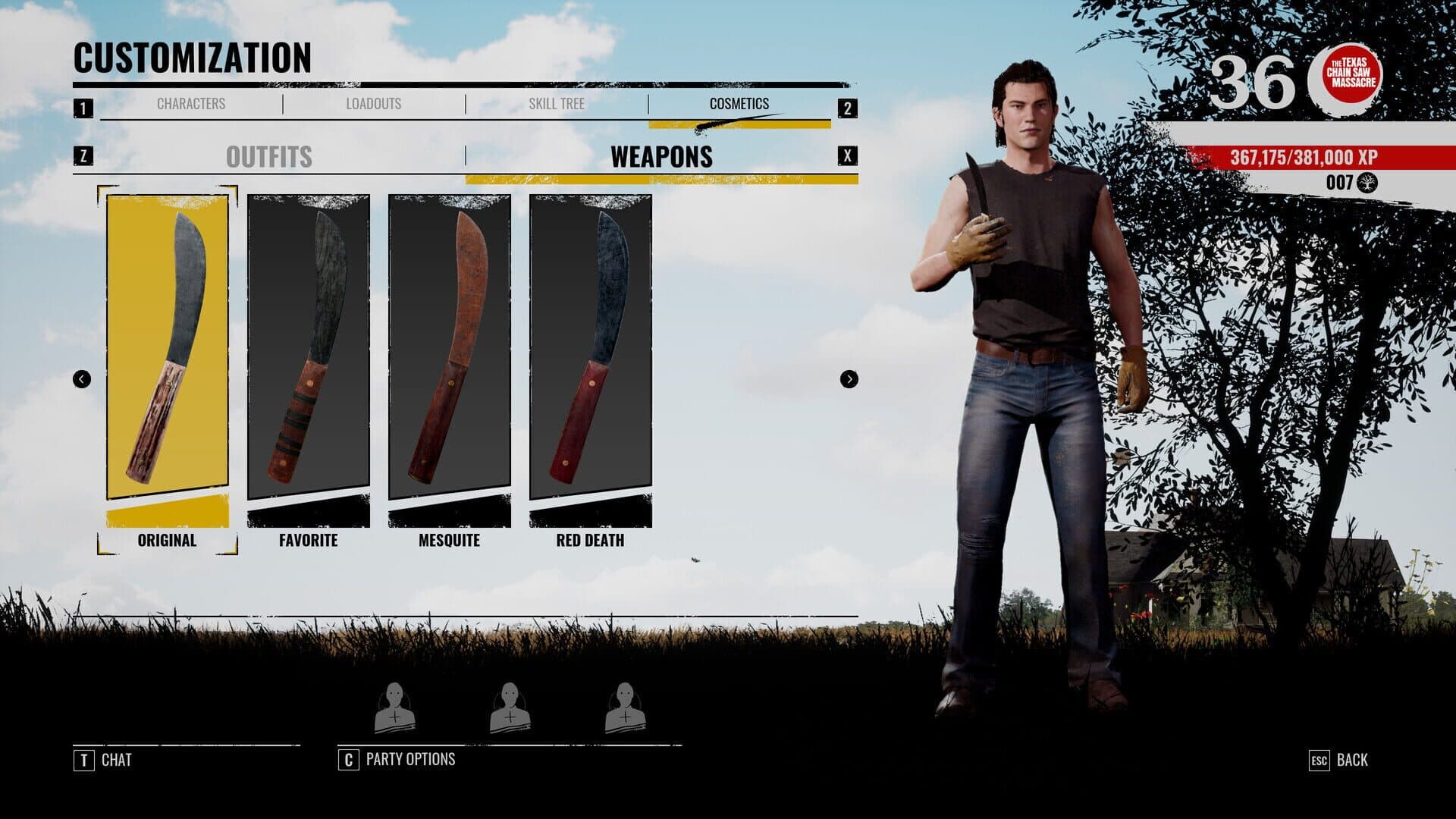 The Texas Chain Saw Massacre: Weapon Skin Variants screenshot 4
