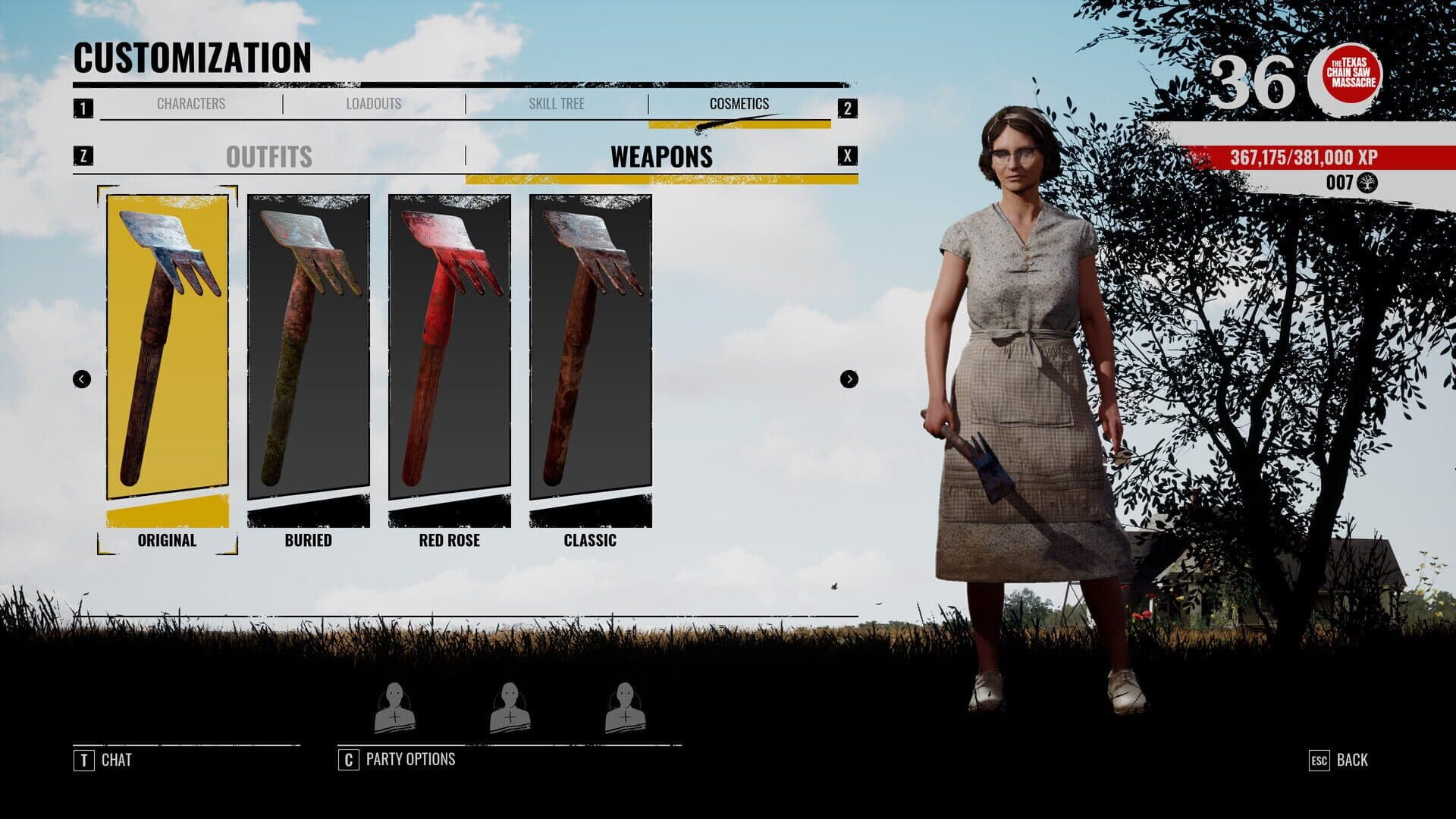 The Texas Chain Saw Massacre: Weapon Skin Variants screenshot 2