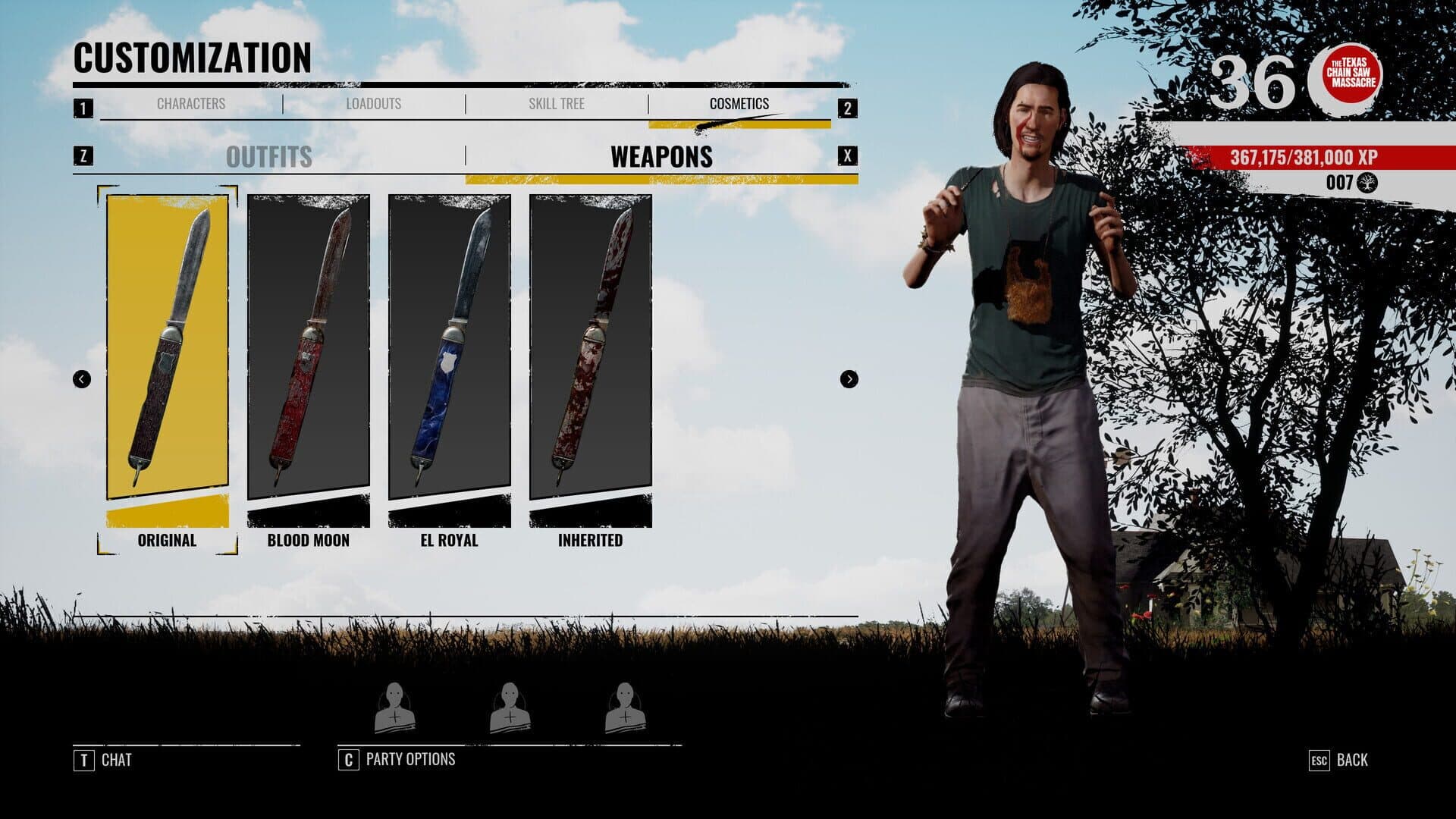 The Texas Chain Saw Massacre: Weapon Skin Variants screenshot 3