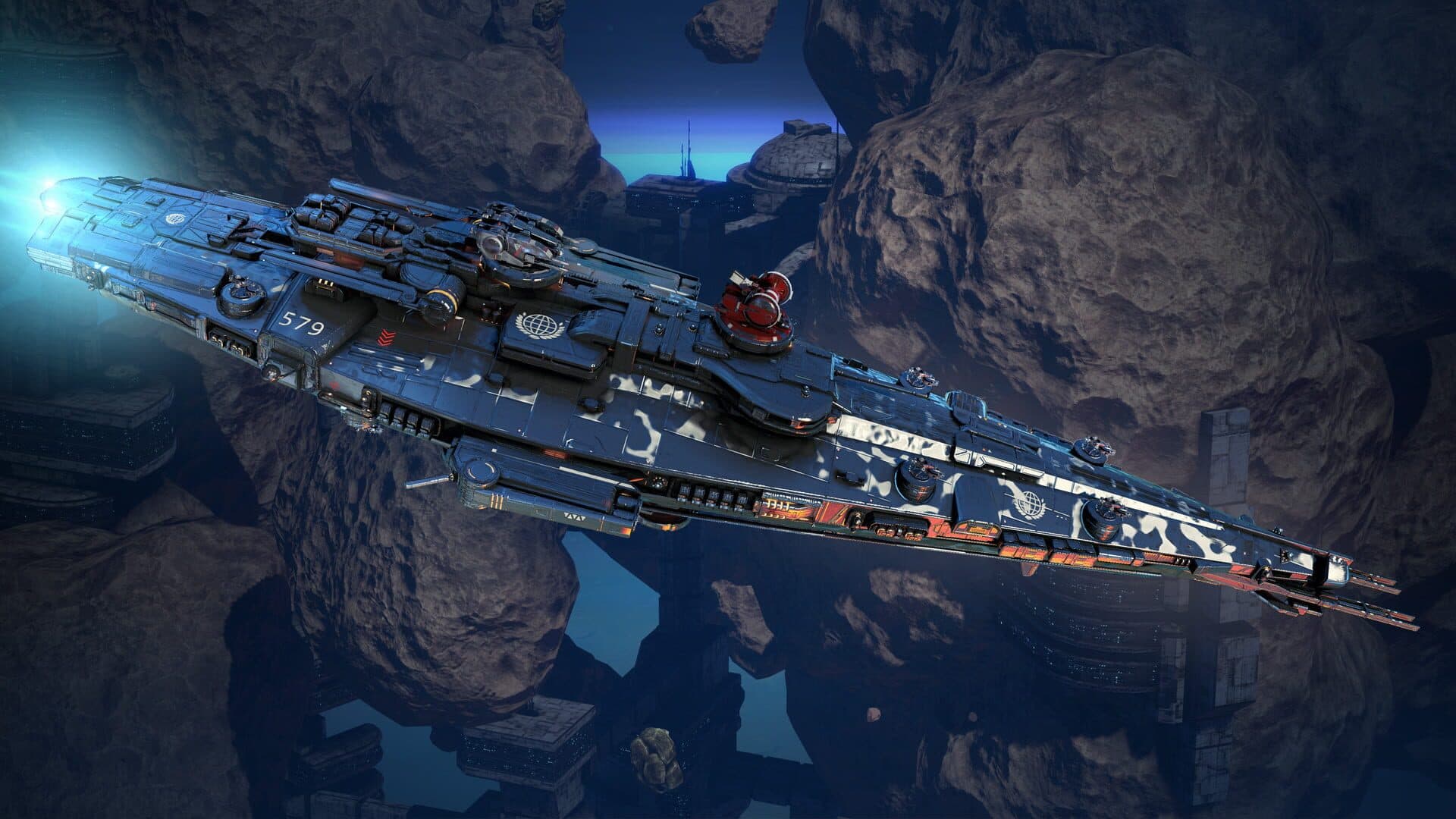 Star Conflict: Federation Destroyer Sirius screenshot 4