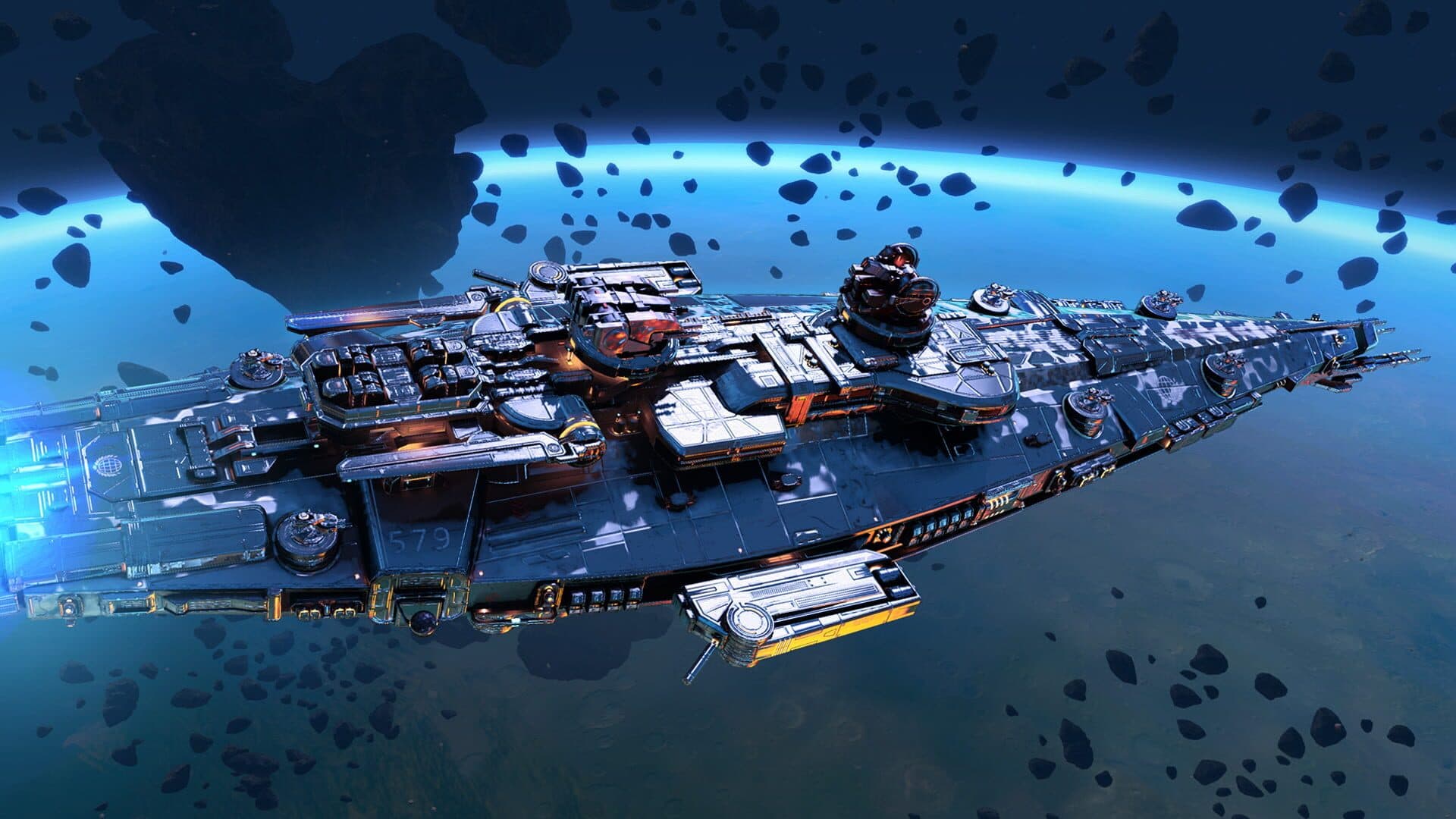 Star Conflict: Federation Destroyer Sirius screenshot 3