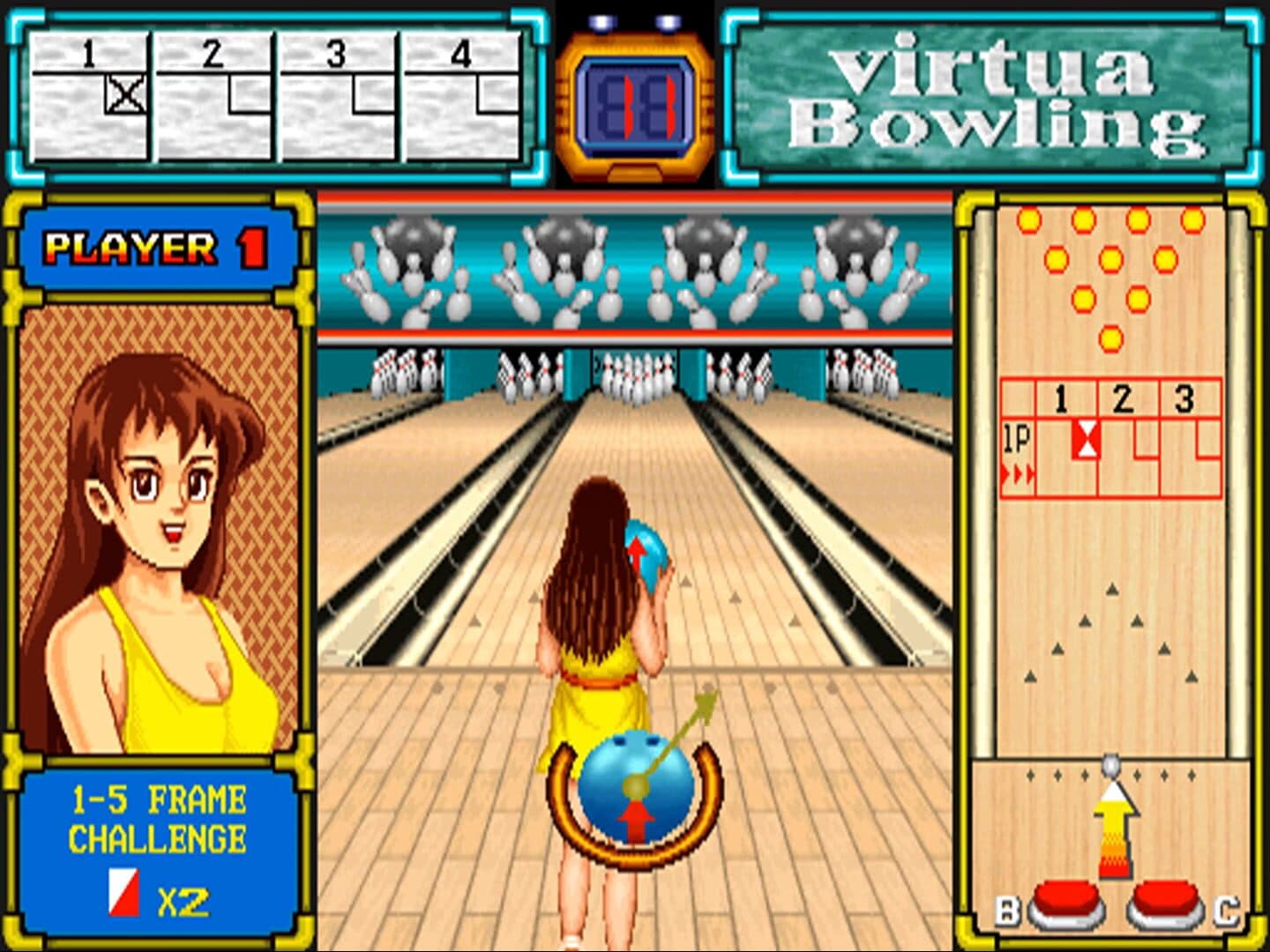 Virtua Bowling screenshot 1