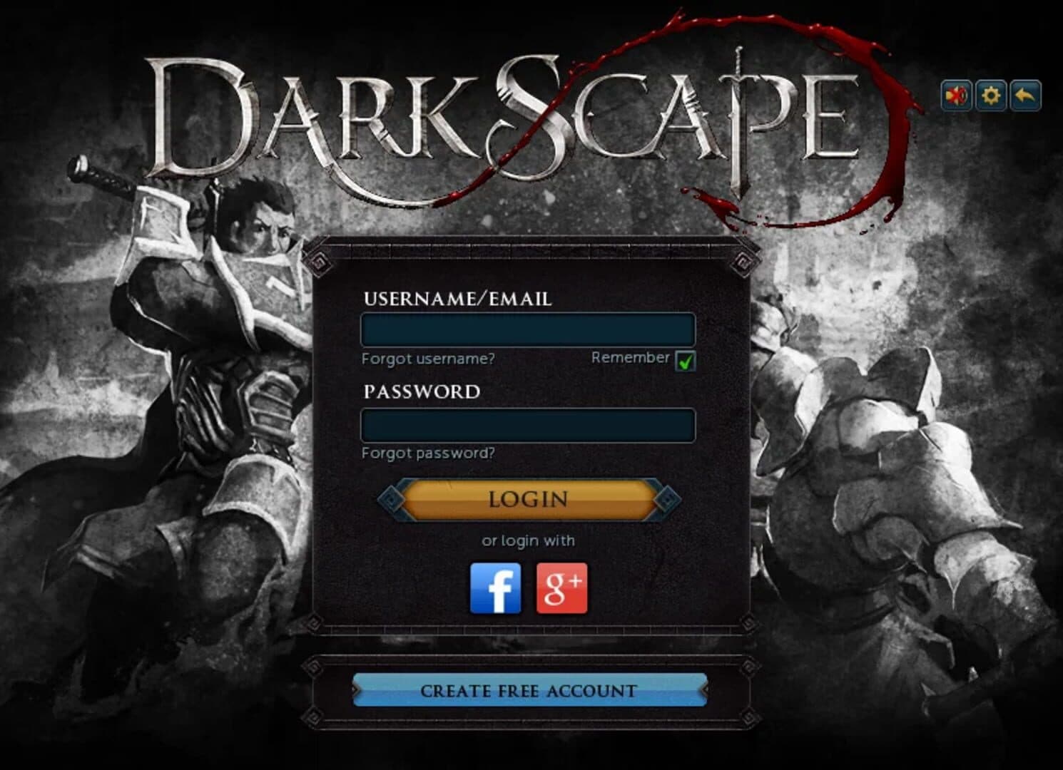 DarkScape screenshot 1